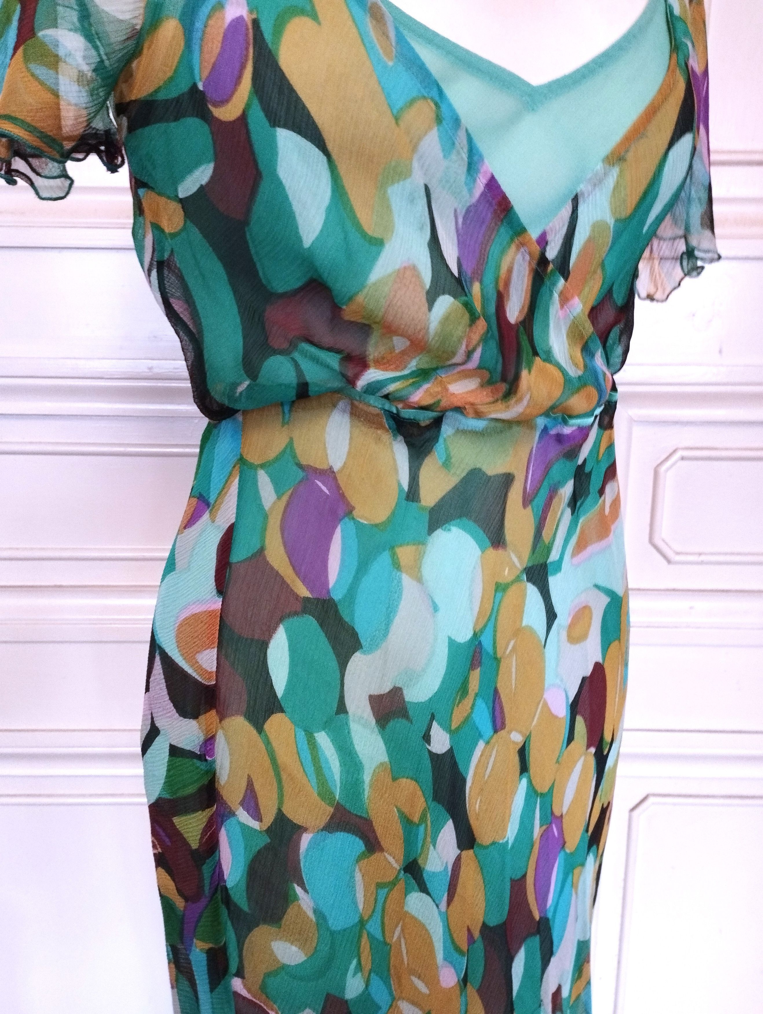 Antik Batik Antik Batik Robe Double Voile de Soie TS/M Size S / US 4 / IT 40 - 7 Thumbnail