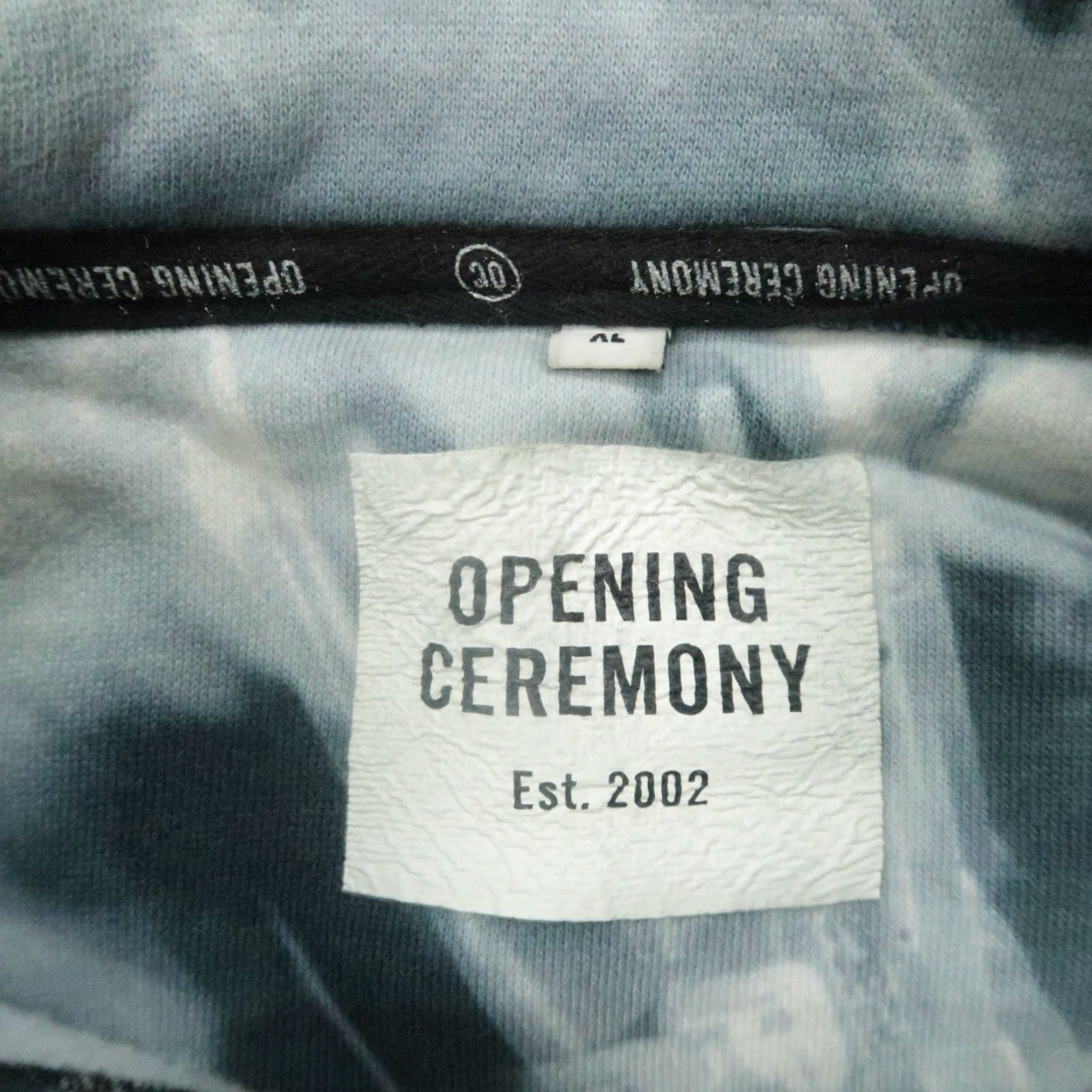 Opening Ceremony VINTAGE Opening Ceremony Pullover Mens XL Blue Gray 1/4 Zip Sweater Shirt Skateboard Size US XL / EU 56 / 4 - 3 Thumbnail