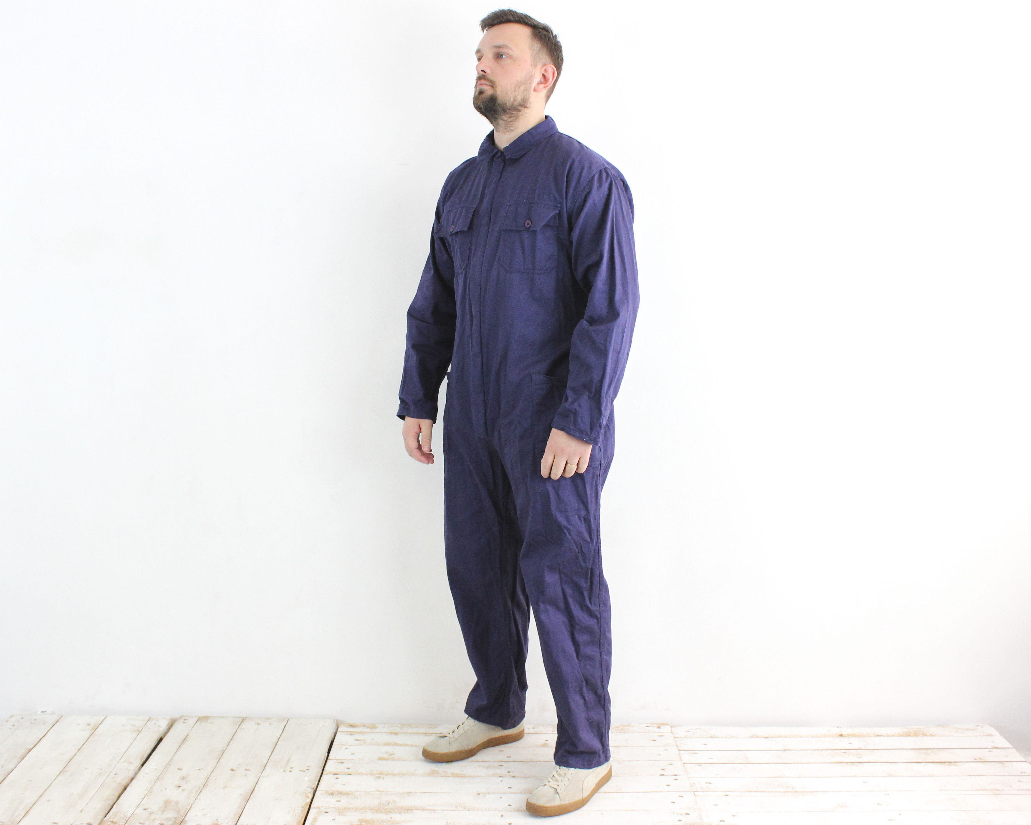 Other Green Bay Sanfor Mens 2XL Jumpsuit Boilersuit EU 56 Coverall Size US 40 / EU 56 - 4 Thumbnail