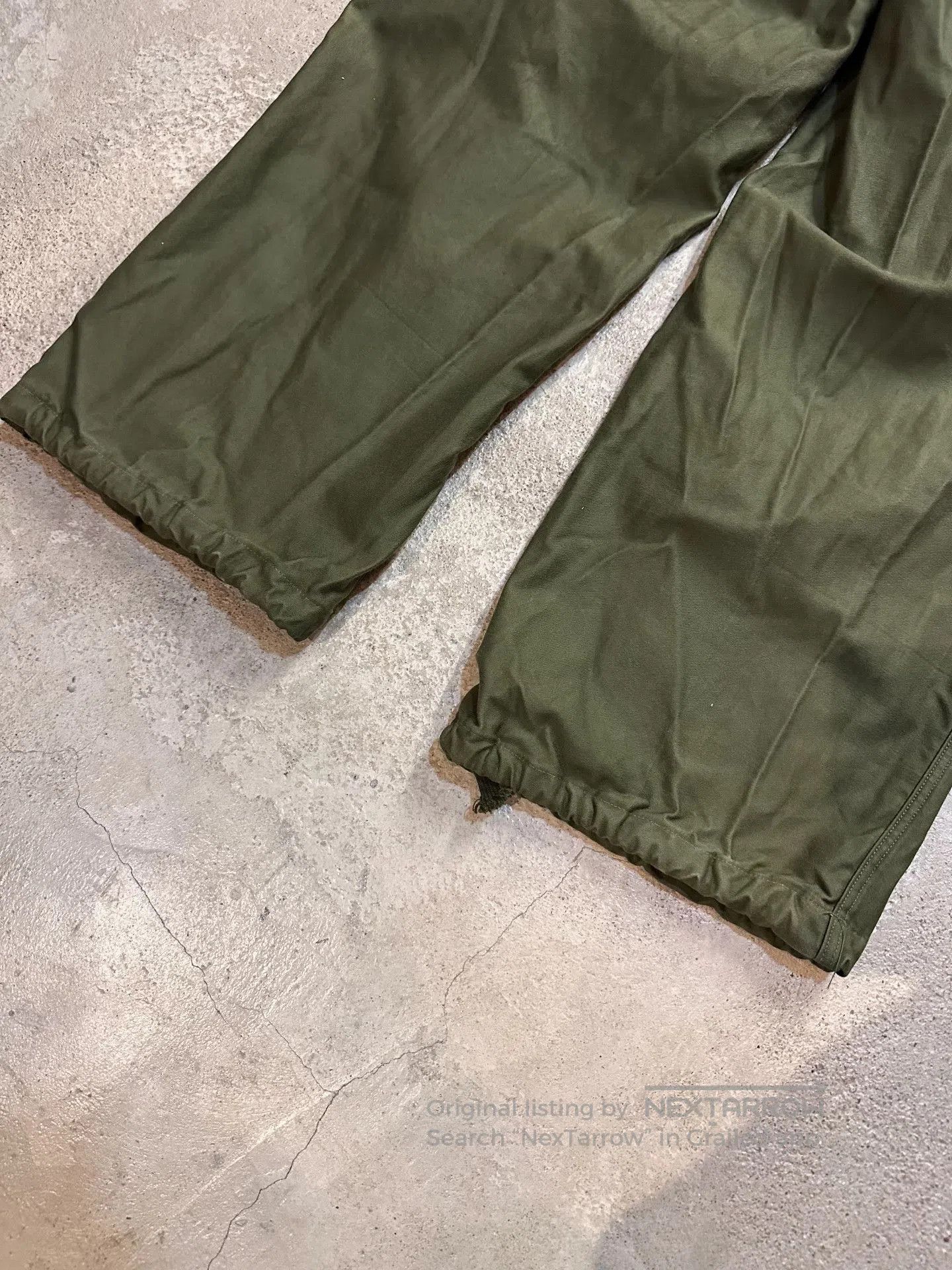 Vintage Vintage 50s US M51 Baggy Cargo Pants. Size US 31 - 7 Thumbnail