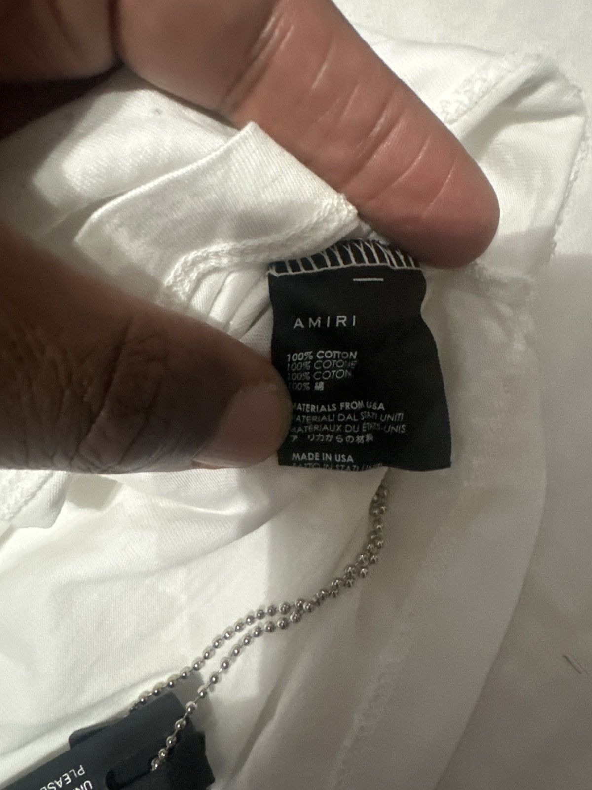 Amiri Amiri Core Logo T-shirt Size US L / EU 52-54 / 3 - 5 Thumbnail