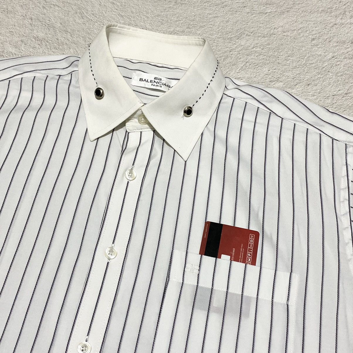 Balenciaga 🔥RARE🔥 Vintage Balenciaga Button shirt Size US M / EU 48-50 / 2 - 2 Thumbnail