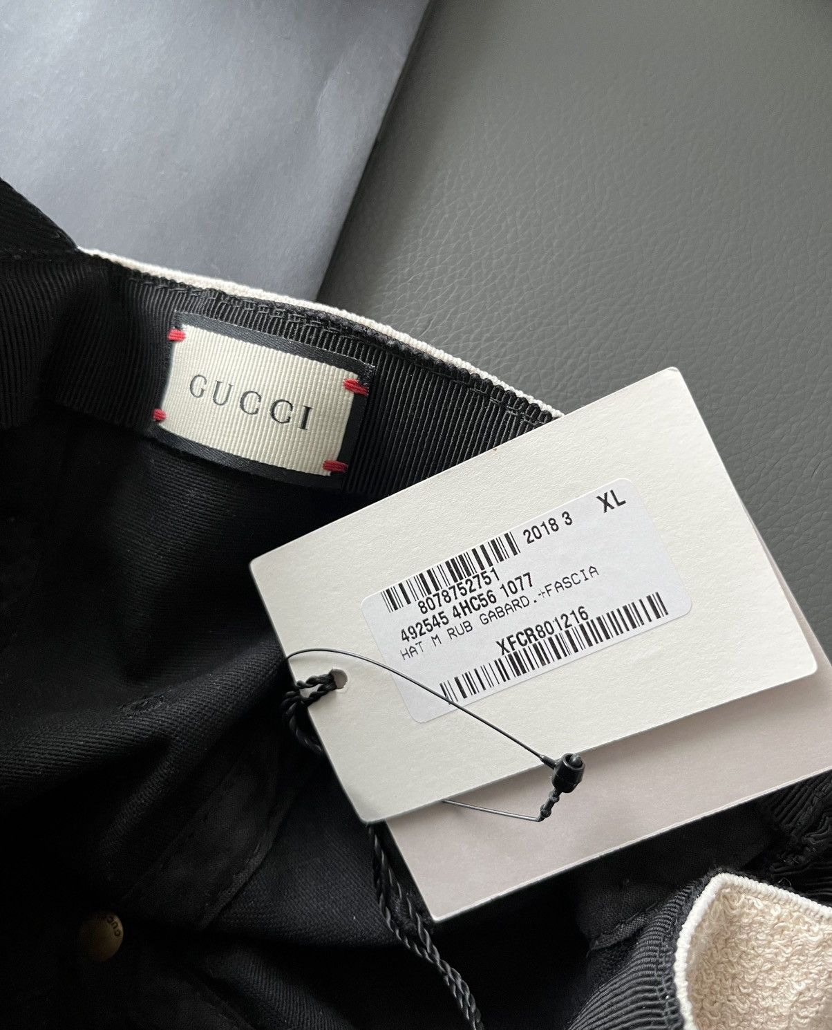 Gucci Gucci Runway Logo Baseball Hat Brand New Limited Edition Size ONE SIZE - 7 Thumbnail