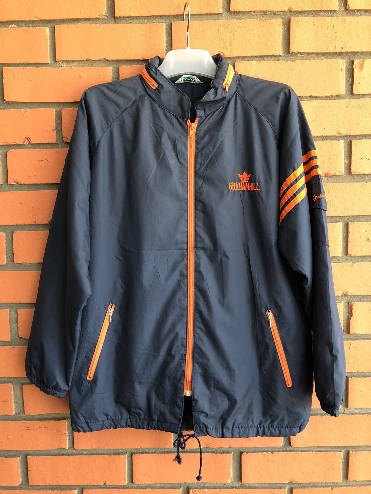 Japanese Brand × Vintage vintage y2k graham hill three line stripe hoodie Size US M / EU 48-50 / 2 - 1 Thumbnail