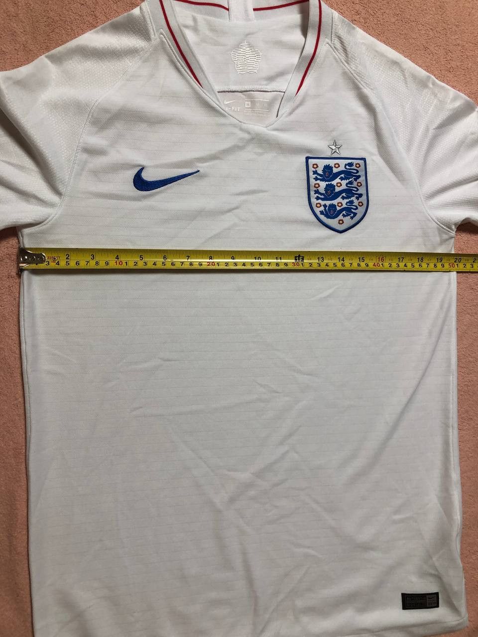 Nike Nike England Home Football Shirt Jersey 2018-2020 Size M Size US M / EU 48-50 / 2 - 5 Thumbnail