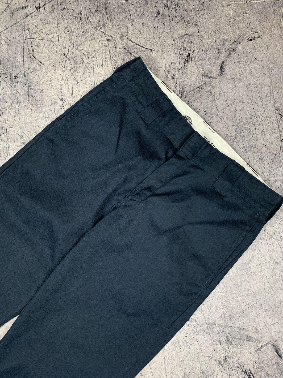 Dickies Y2K Dickies Chino Pants Slim Straight Size 31/34 Navy Blue Size US 31 - 8 Thumbnail