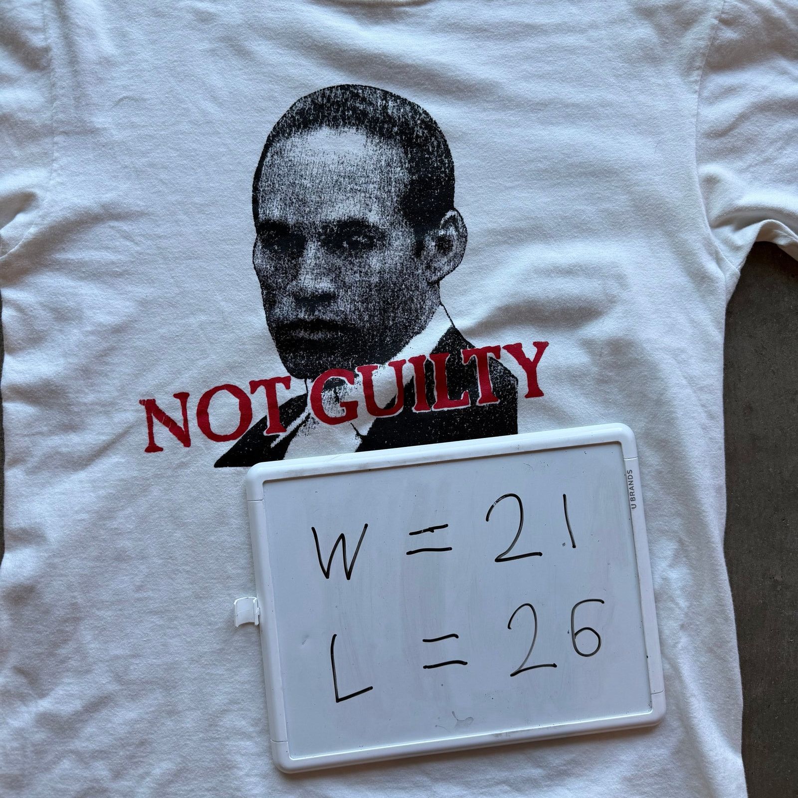 Vintage Vintage OJ Simpson Not Guilty Tee Size US L / EU 52-54 / 3 - 2 Thumbnail