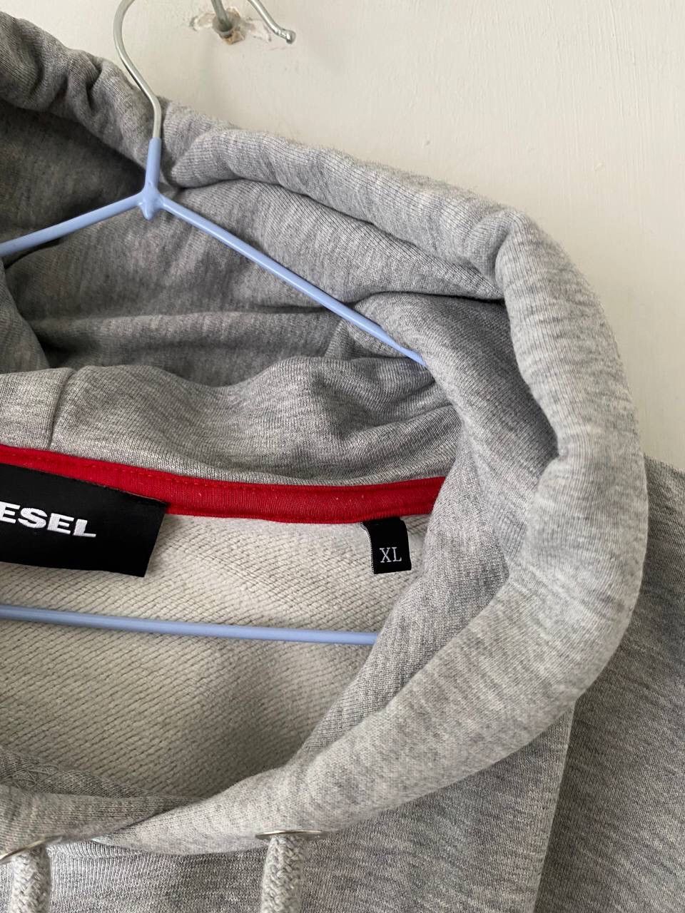 Diesel × Vintage Vintage Diesel Box Logo Hoodie Size US XL / EU 56 / 4 - 9 Thumbnail