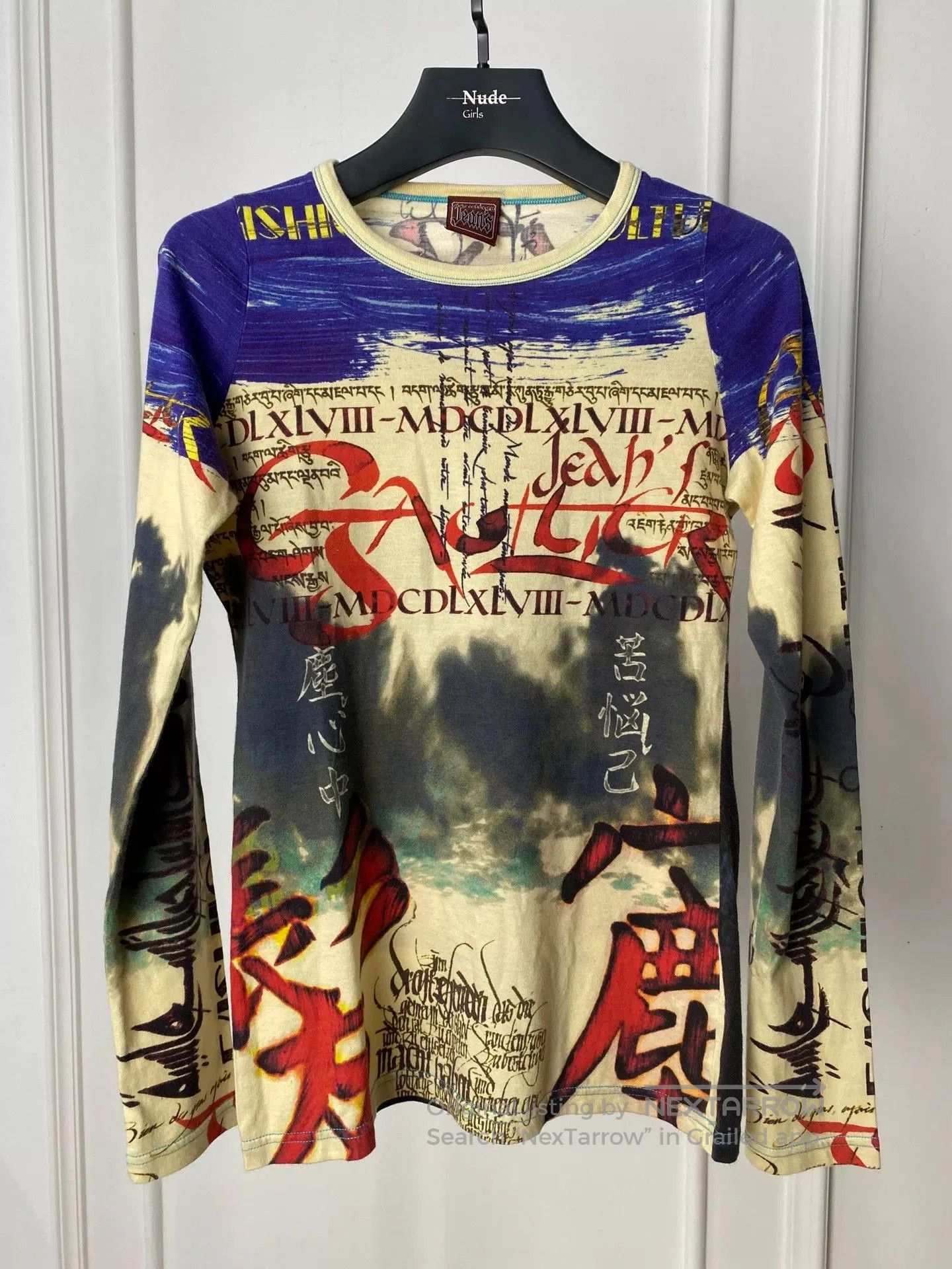 Jean Paul Gaultier jean paul gaultier long sleeve graphic shirt. Size US M / EU 48-50 / 2 - 1 Thumbnail