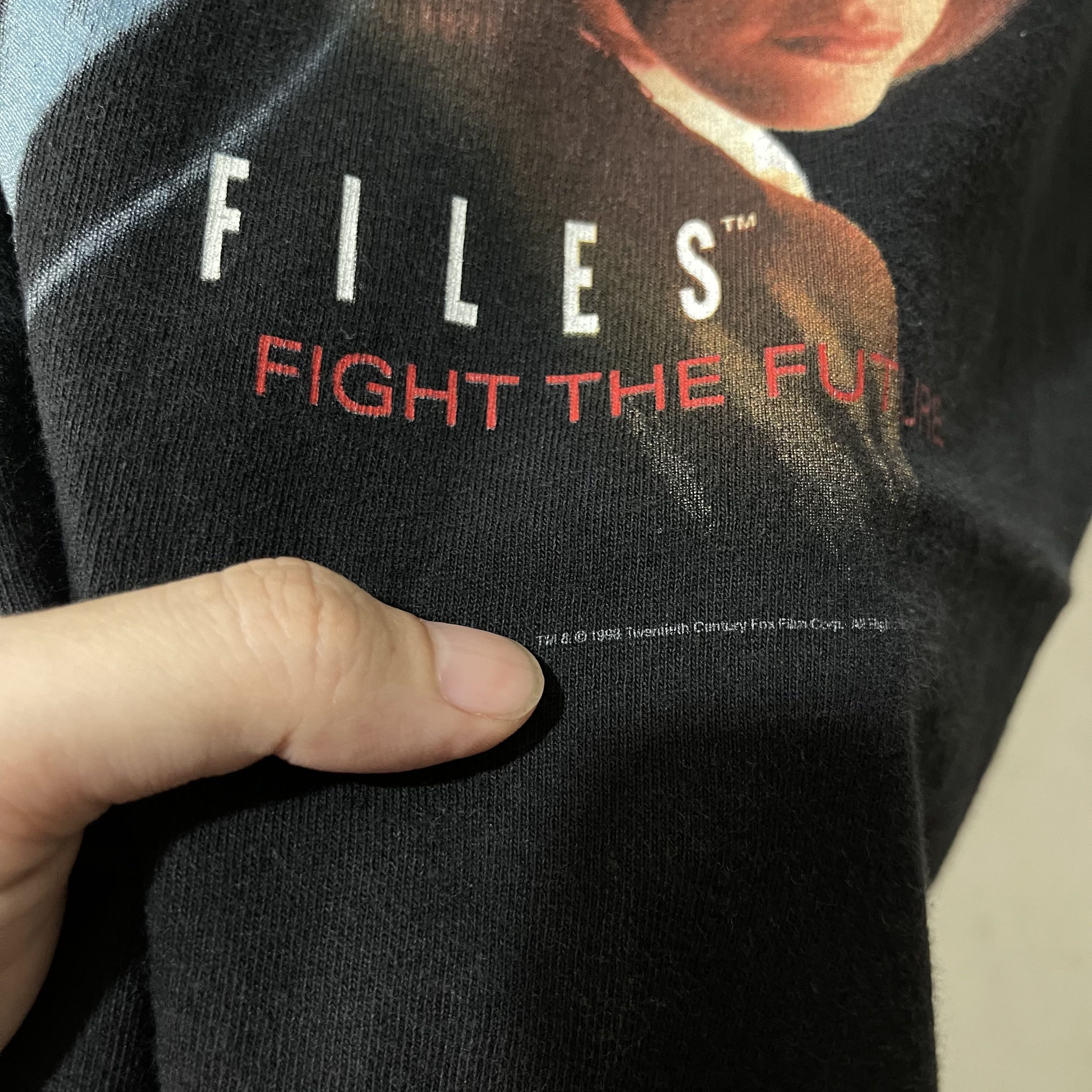 Sci-Fi Fantasy × Vintage Vintage 90s The X Files Shirt Size US L / EU 52-54 / 3 - 3 Thumbnail