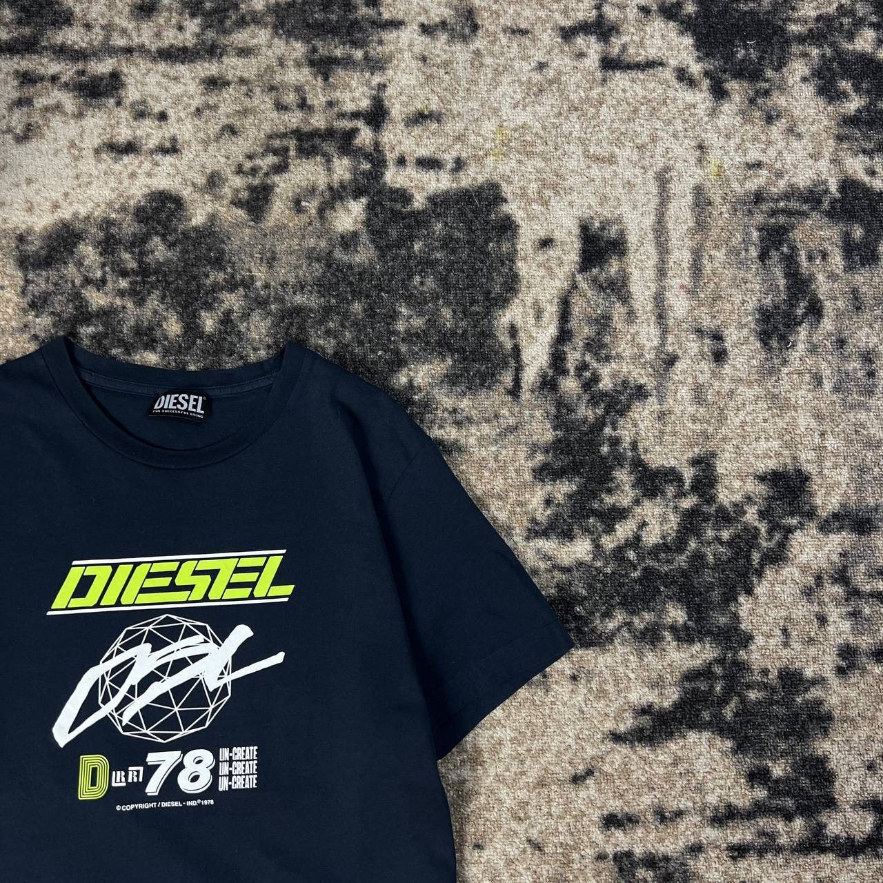 Diesel Diesel Vintage Big Logo T-Shirt Streetwear Style 2TS5 Size US L / EU 52-54 / 3 - 2 Thumbnail