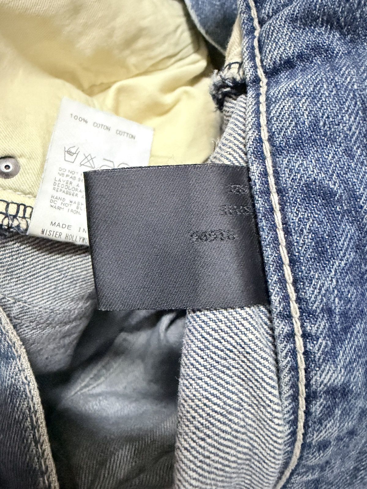 N.Hoolywood Mister Hollywood Two Size Straight Blue Wash Denim Size US 34 / EU 50 - 16 Thumbnail