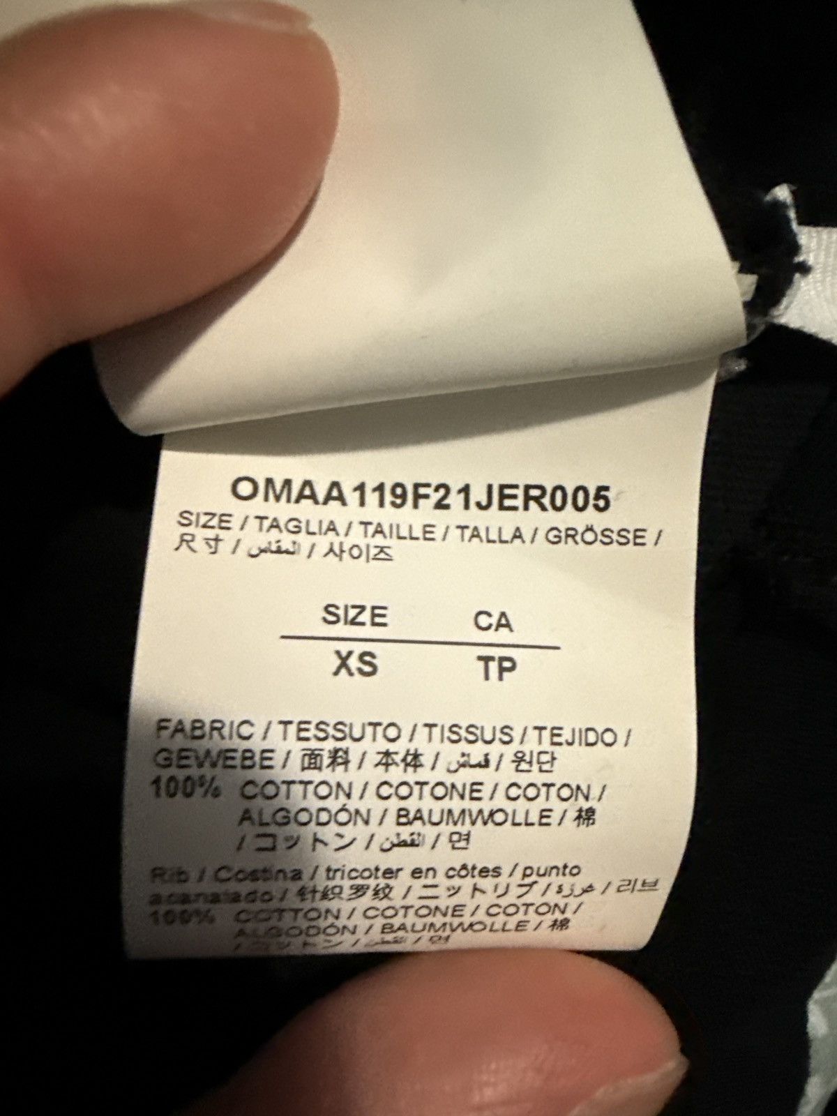 Off-White Off-White Logo Tee Size US XS / EU 42 / 0 - 11 Thumbnail