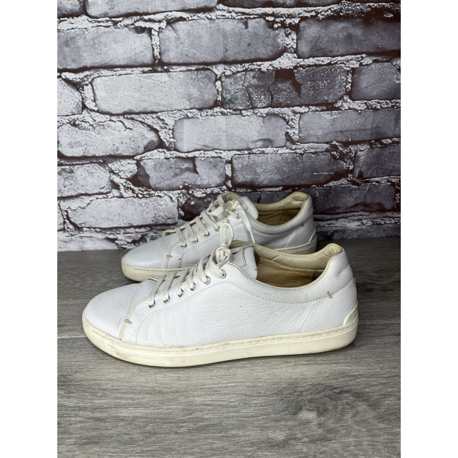Rag & Bone $395 Rag & Bone Kent Lace Up Low White Leather Shoes Women S Size US 7.5 / IT 37.5 - 2 Thumbnail