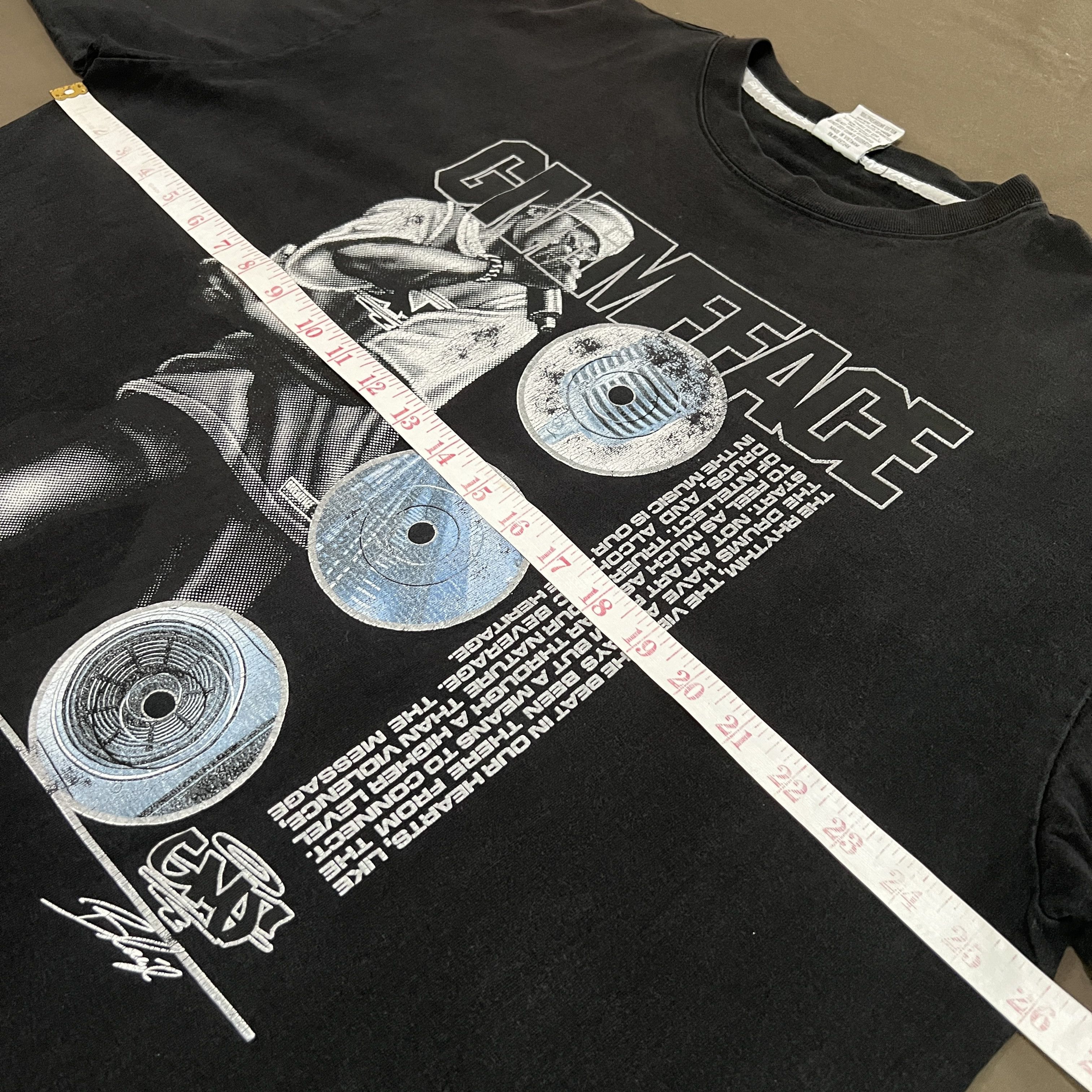 Rap Tees × Vintage Vintage Givemeface Hiphop Rap Tee XL Faded Size US XL / EU 56 / 4 - 8 Thumbnail