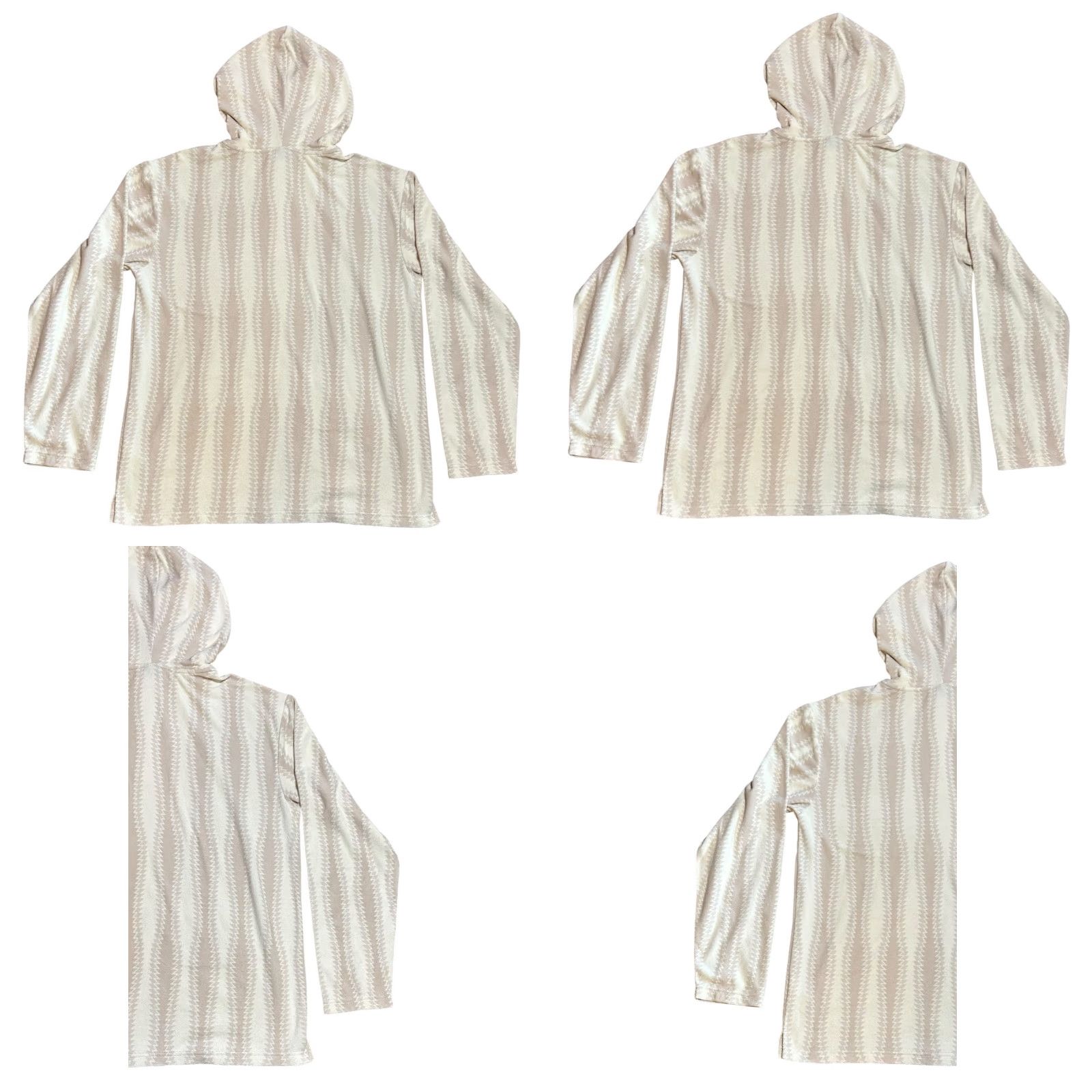 Oakley Oakley Women Hoodie 1/4 Zip Zig-Zag White XL Pullover Sweater Activewear Size XL / US 12-14 / IT 48-50 - 9 Thumbnail