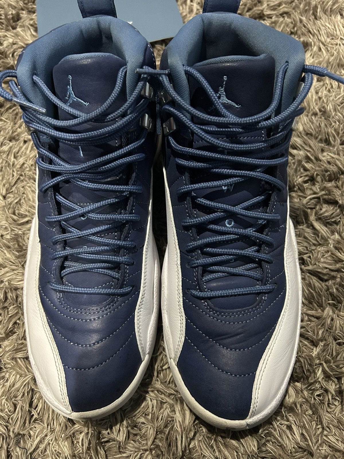 Jordan Brand Jordan 12 Indigo ⚠️READ DESCRIPTION⚠️ Size US 10.5 / EU 43-44 - 3 Thumbnail