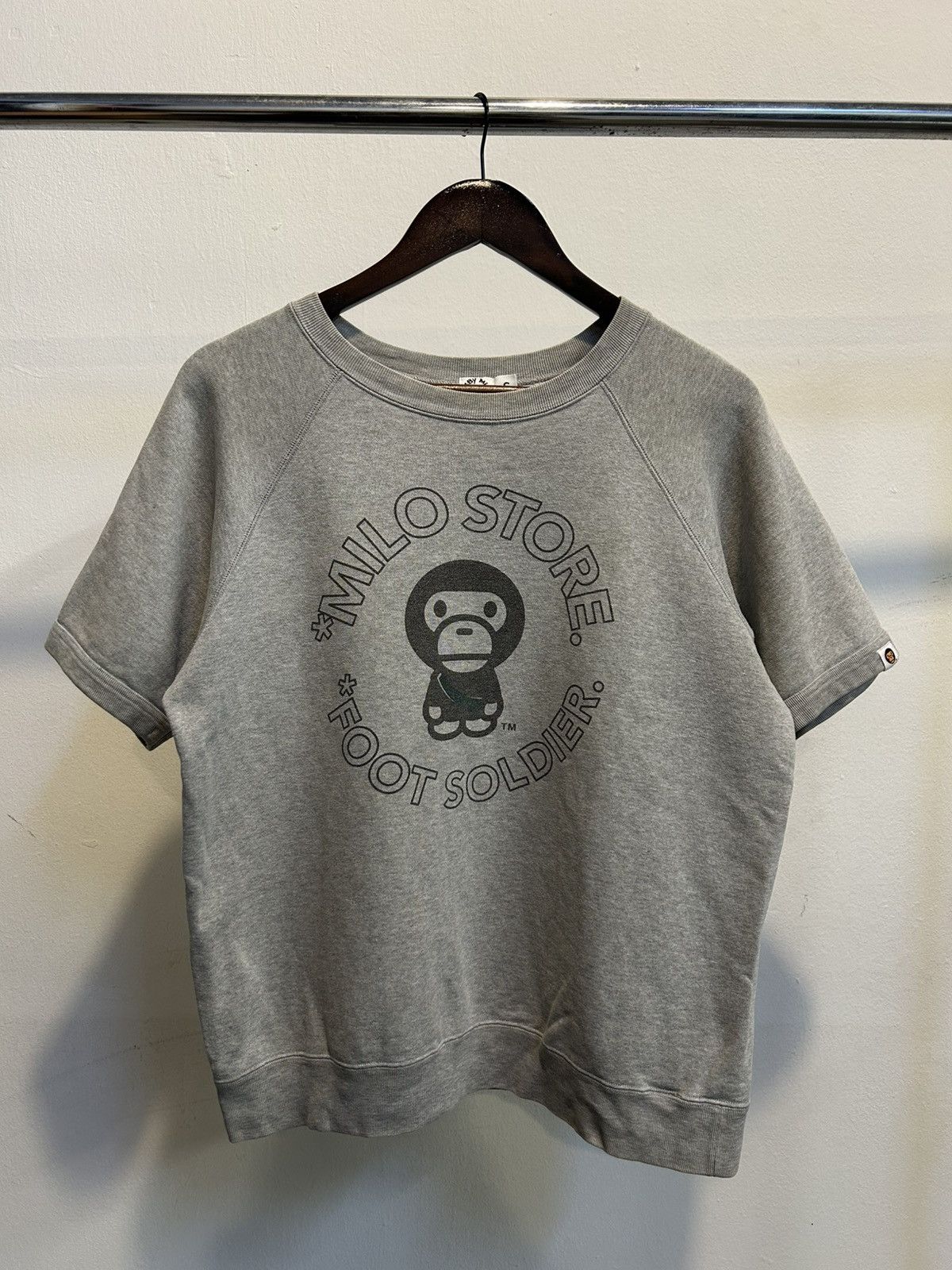 Bape Baby MiLo Iconic Logo Sweatshirt Size US S / EU 44-46 / 1 - 1 Thumbnail