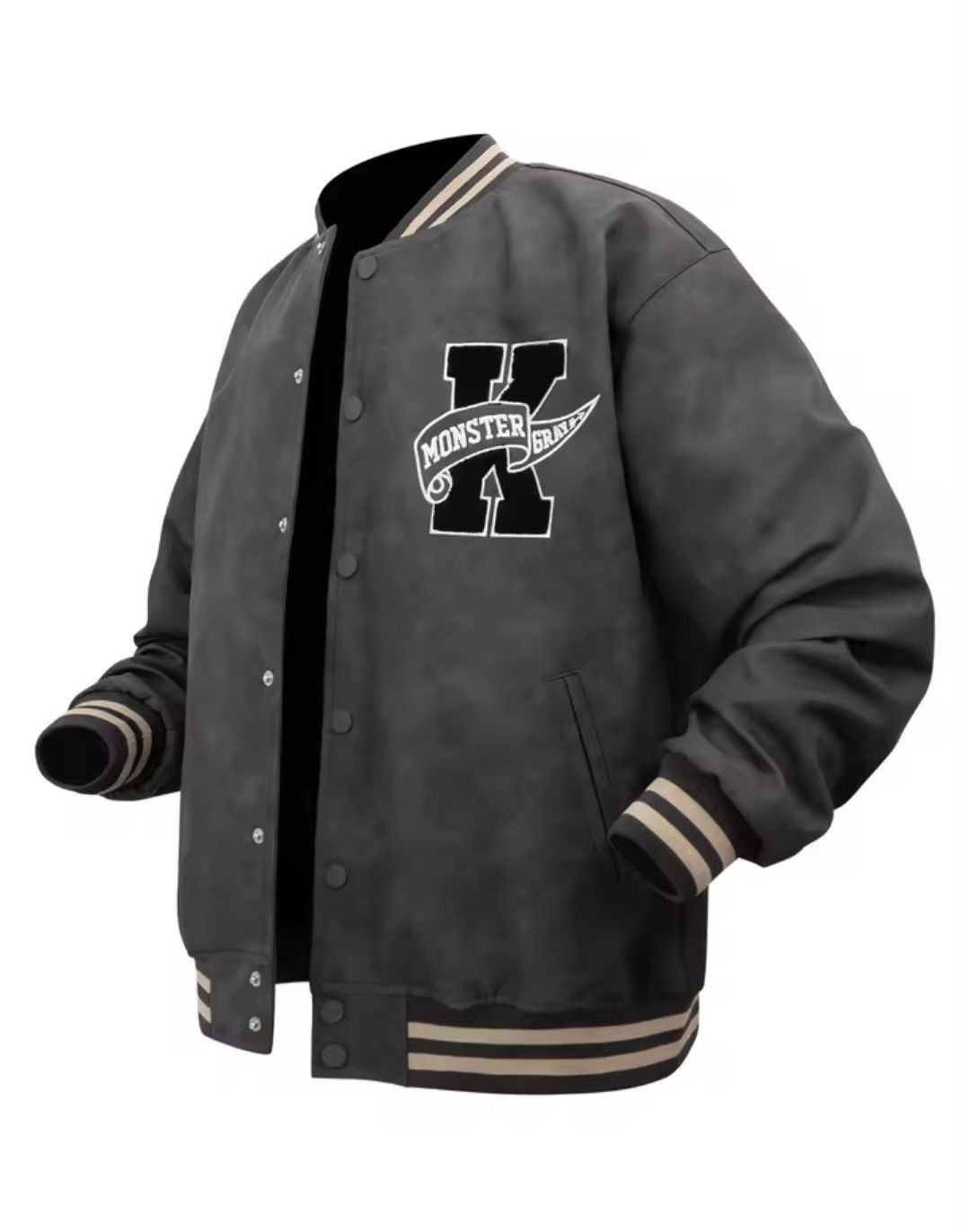 Other Custom Leather Bomber Jacket Size US L / EU 52-54 / 3 - 2 Thumbnail