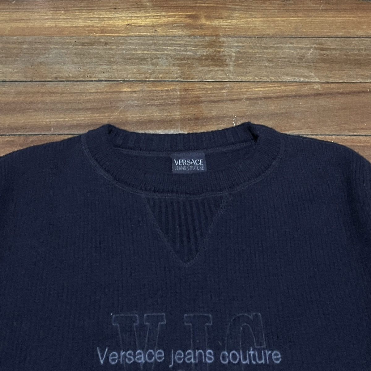 Versace Jeans Couture Rare Design Vintage Versace Jeans Couture Knitwear 2000s Size US M / EU 48-50 / 2 - 3 Thumbnail