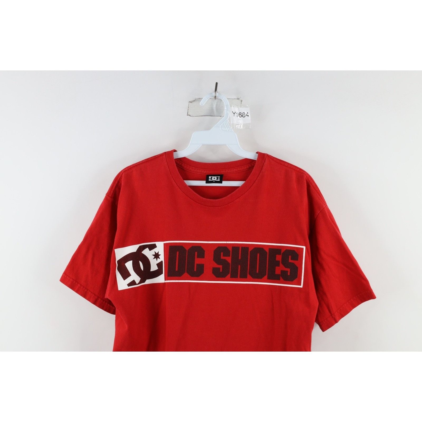 DC Vintage DC Shoes Faded Box Logo Skateboards T-Shirt Size US M / EU 48-50 / 2 - 2 Thumbnail