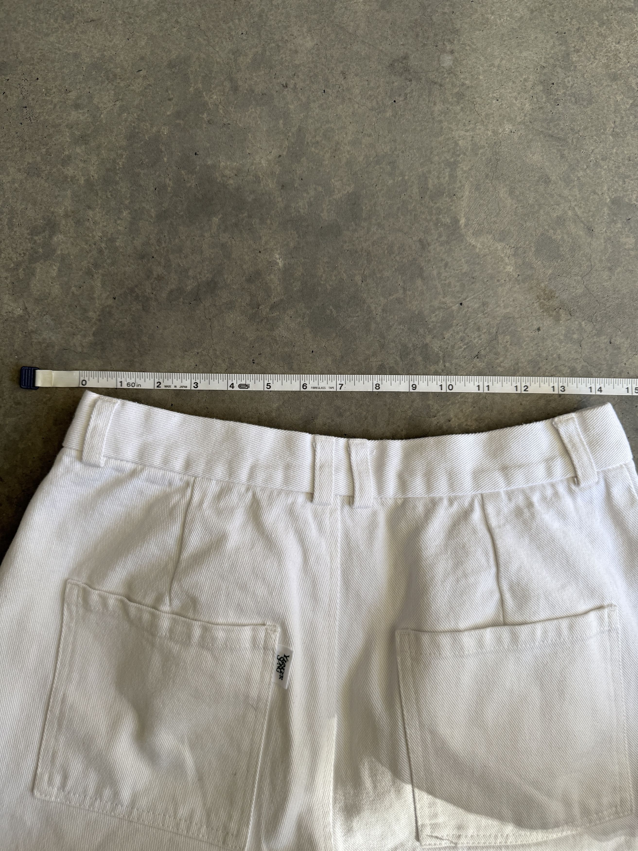 Other White Vintage Carpenter Pants Size 28" / US 6 / IT 42 - 3 Thumbnail