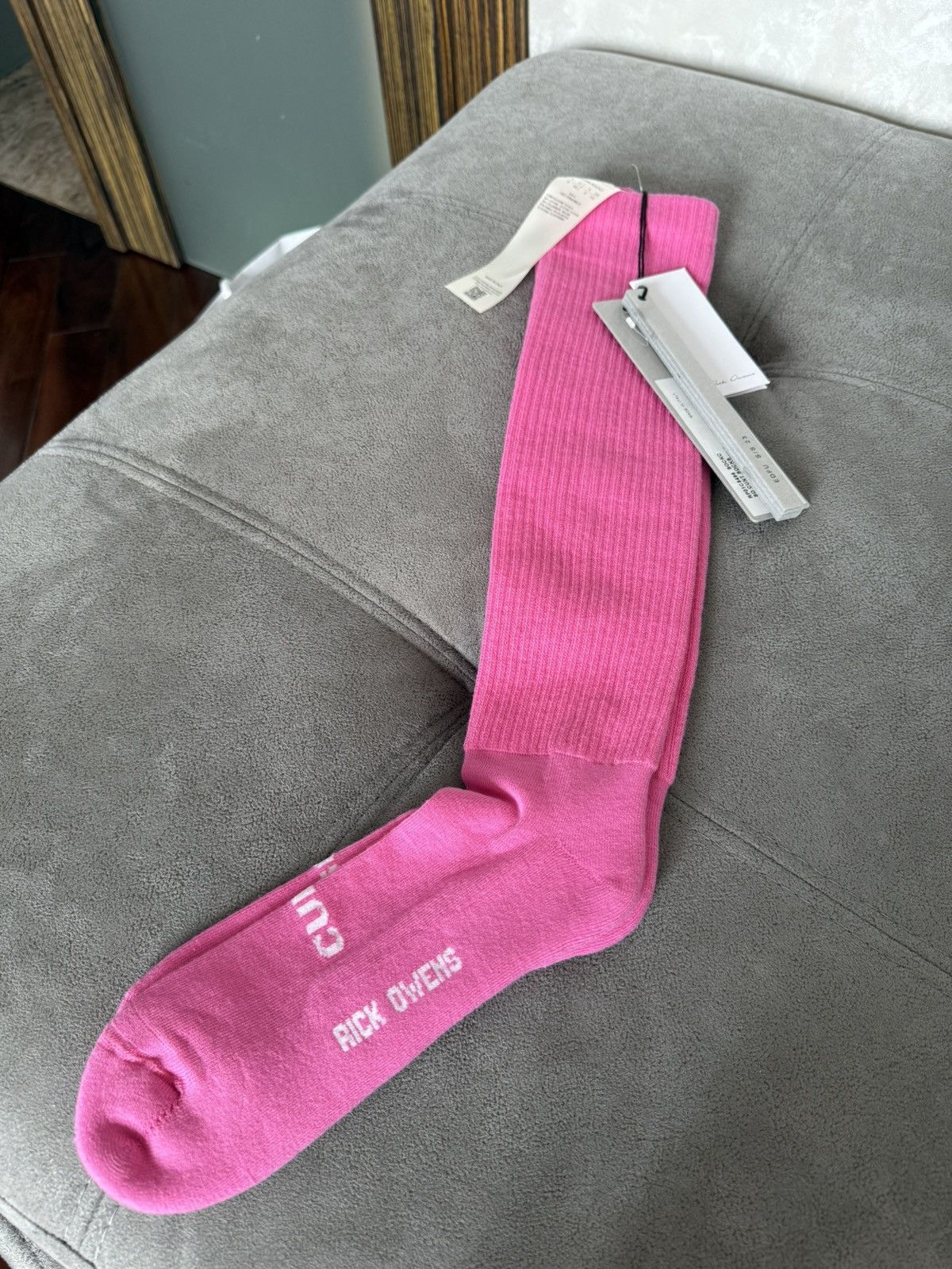 Rick Owens 🧦 so c*nt socks Size ONE SIZE - 1 Thumbnail