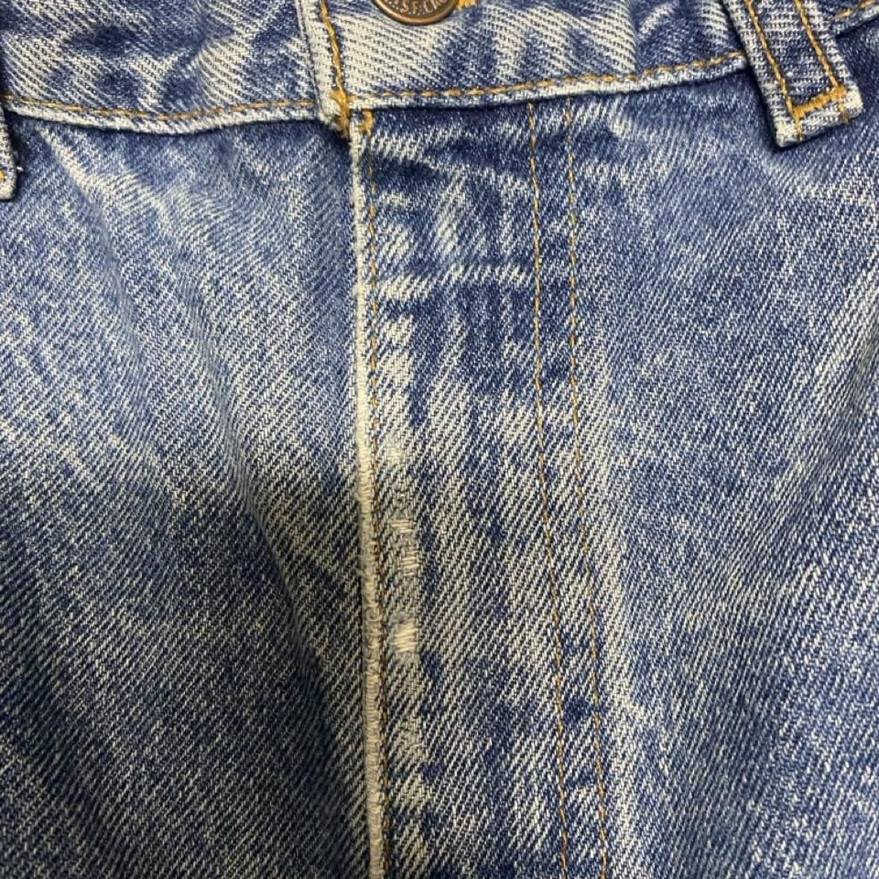 Levi's Vintage orange tab Levi custom denim shorts Size US 37 - 3 Thumbnail