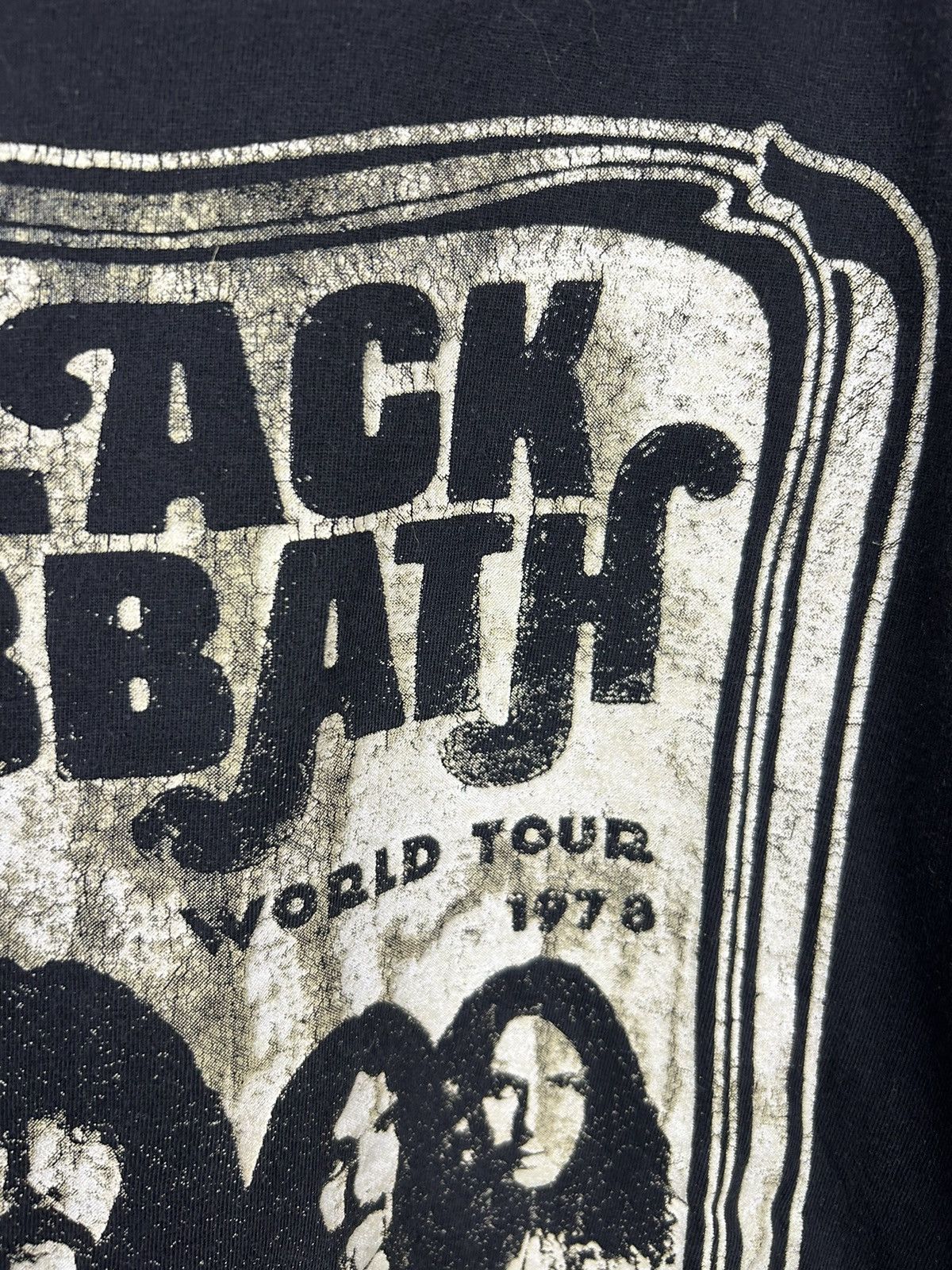 Band Tees Vintage Black Sabbath World Tour Tee Size US L / EU 52-54 / 3 - 8 Thumbnail