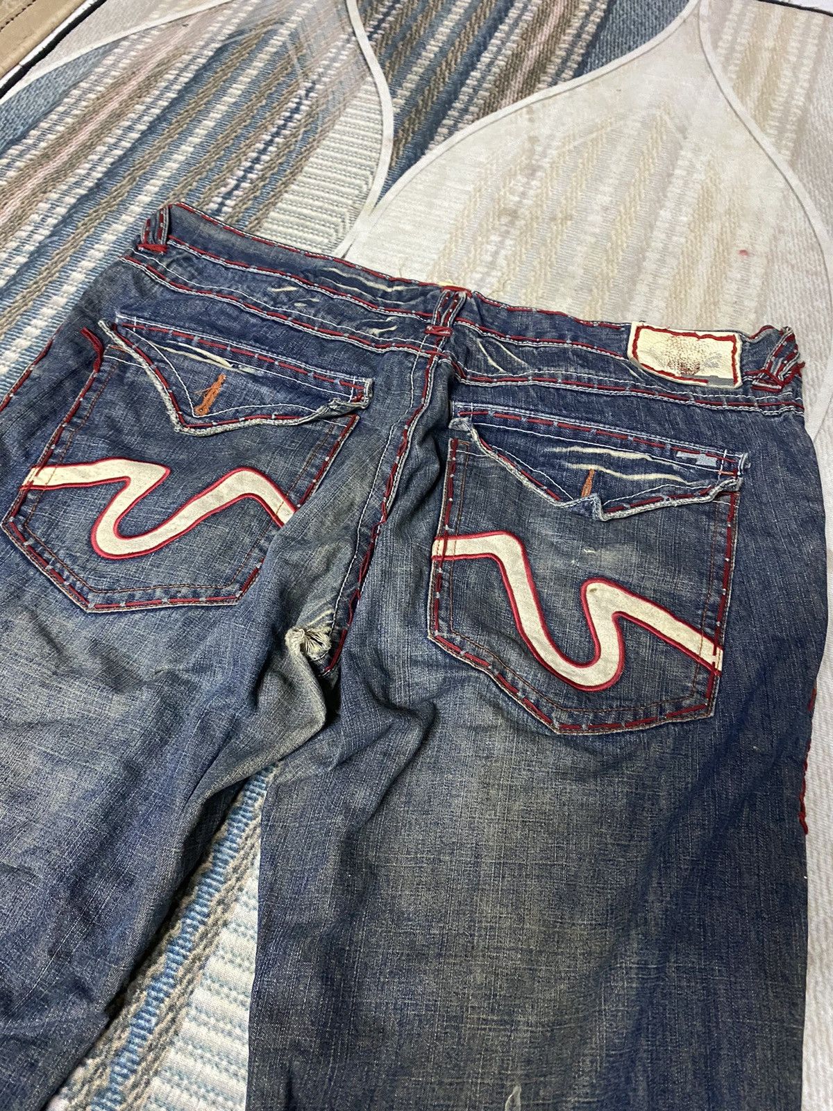 Jean × Vintage Vintage Laguna Beach Jeans Distressed Jean Boot Cut Made Usa Size US 42 / EU 58 - 7 Thumbnail