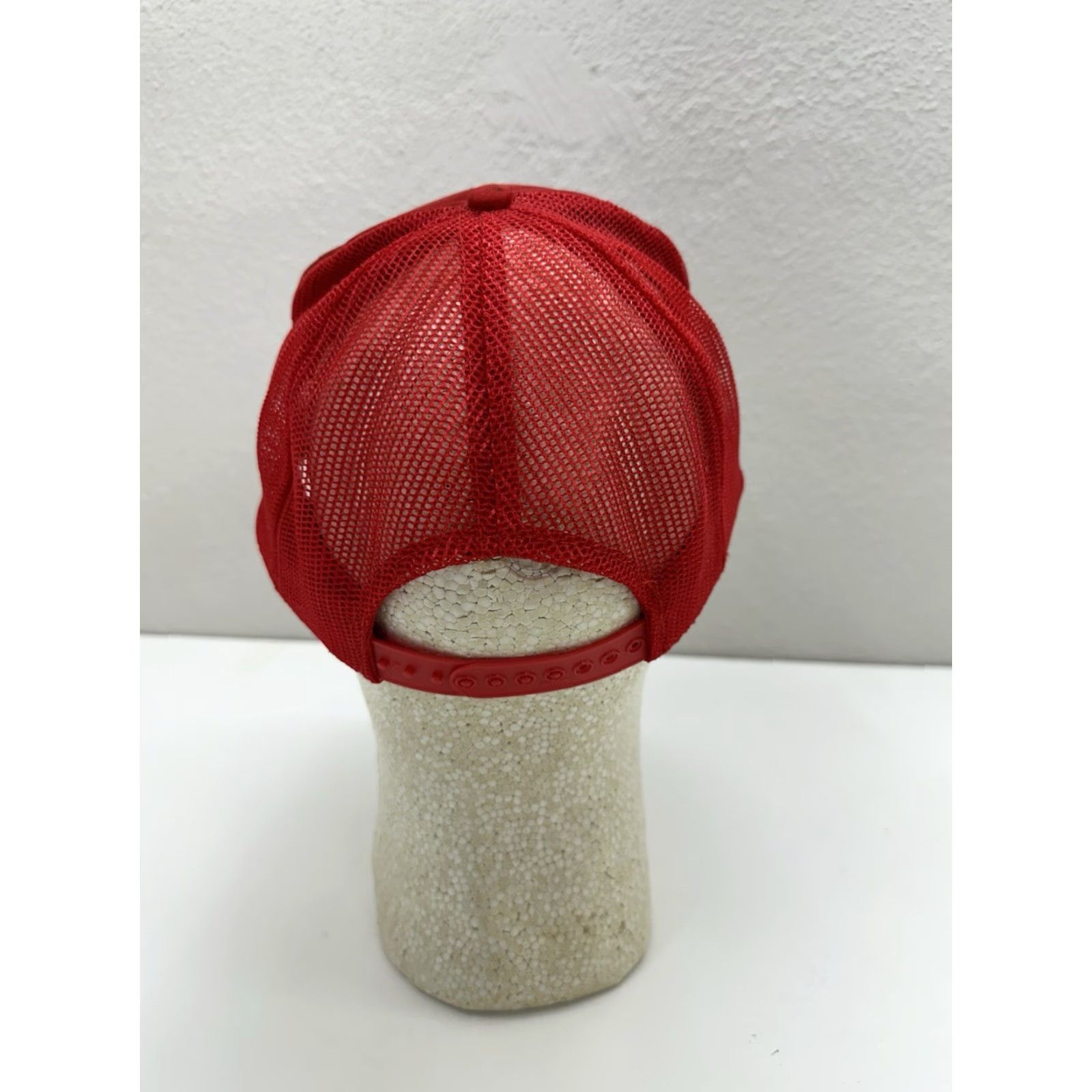 Roper T.I Trucker Hat Men Adjustable Red Rope 90s Outdoor Casual Sports Size ONE SIZE - 5 Thumbnail