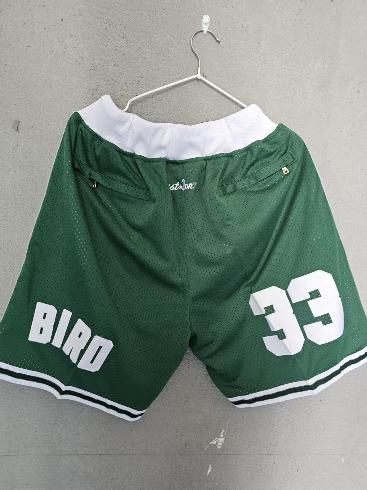 NBA Boston Celtics Short Pocket M Size 33 Larry Bird Size US 32 / EU 48 - 2 Thumbnail