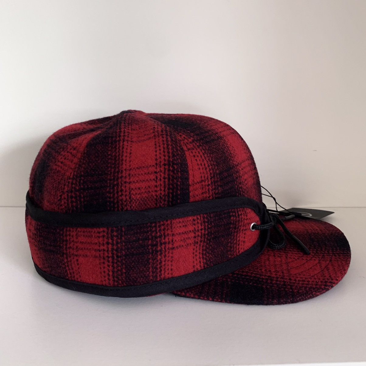 Mercedes-Benz Wool plaid camper cap hat Size ONE SIZE - 7 Thumbnail