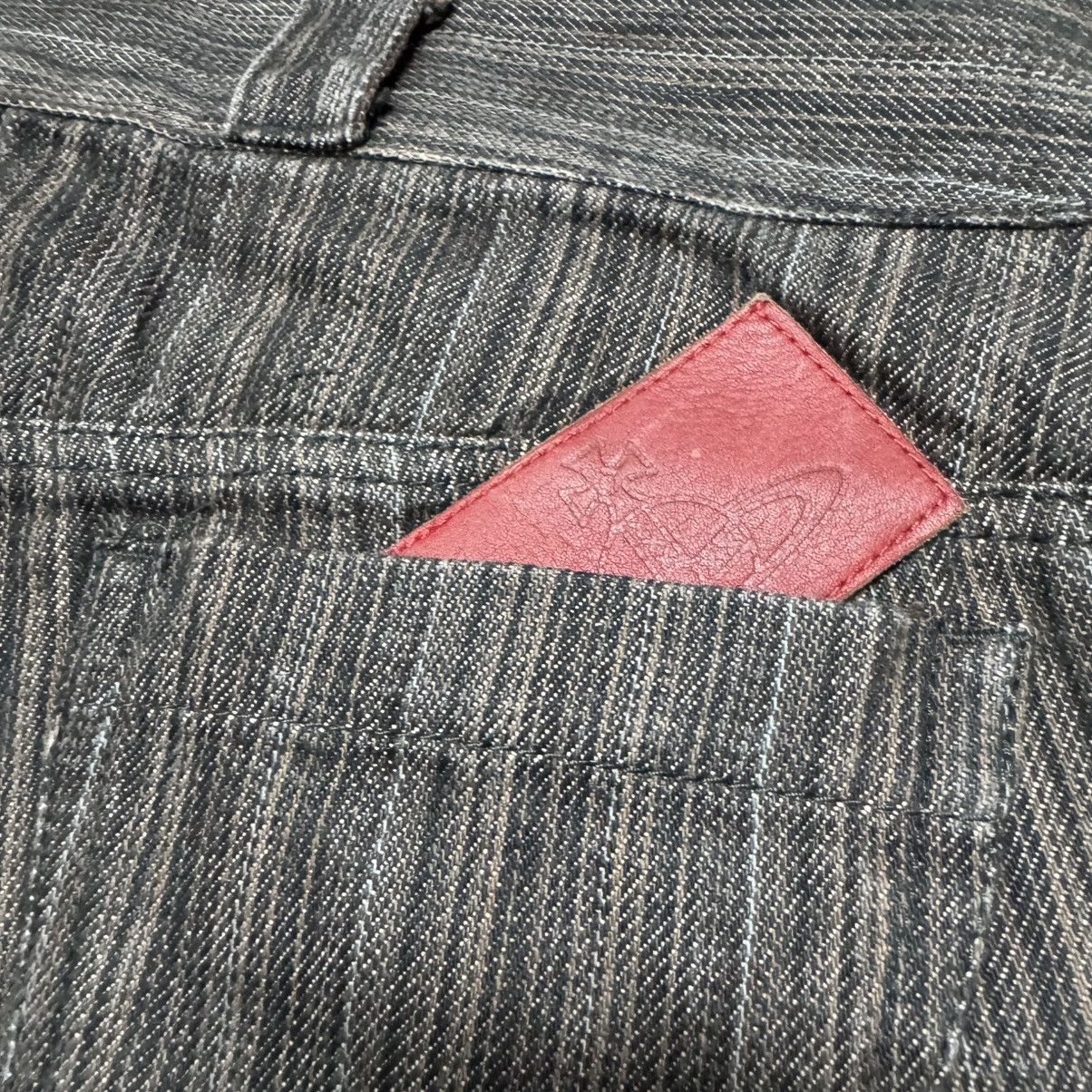 Vivienne Westwood Vivienne Westwood Pinstriped Low Rise Cropped Pants Size 29" - 23 Thumbnail
