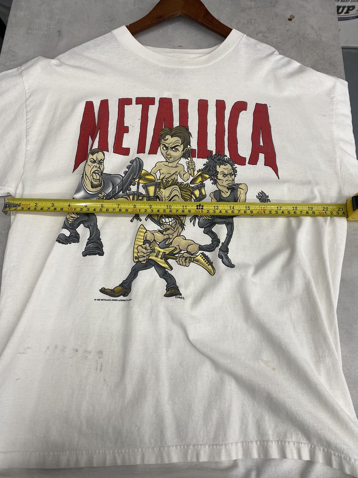Vintage Vintage 1996 Metallica graphic t shirt Size US XL / EU 56 / 4 - 3 Thumbnail