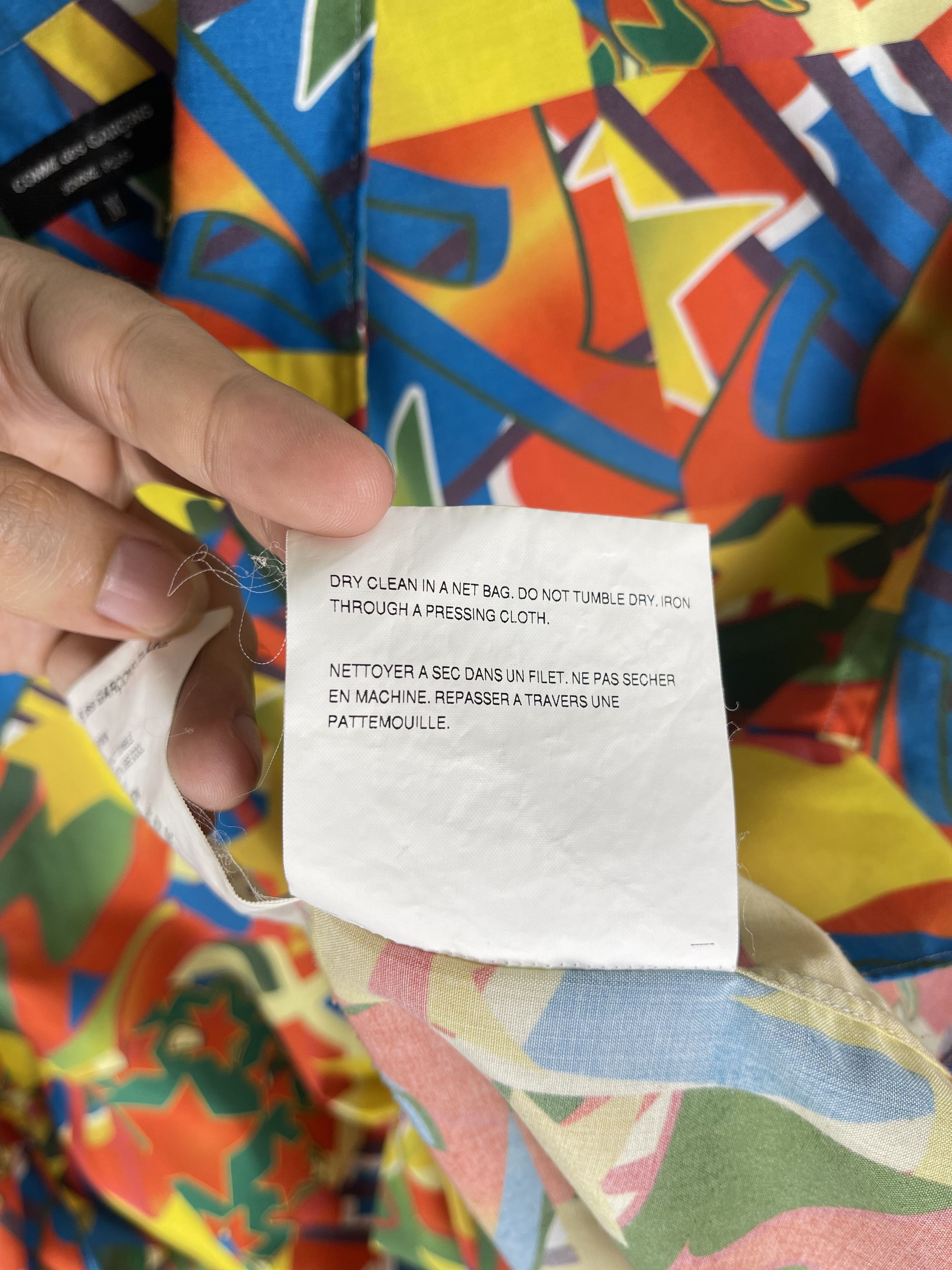 Comme des Garcons × Comme des Garcons Homme Plus Comme Des Garcons Homme Plus A/W01 Psychedelic Shirt Size US M / EU 48-50 / 2 - 8 Thumbnail