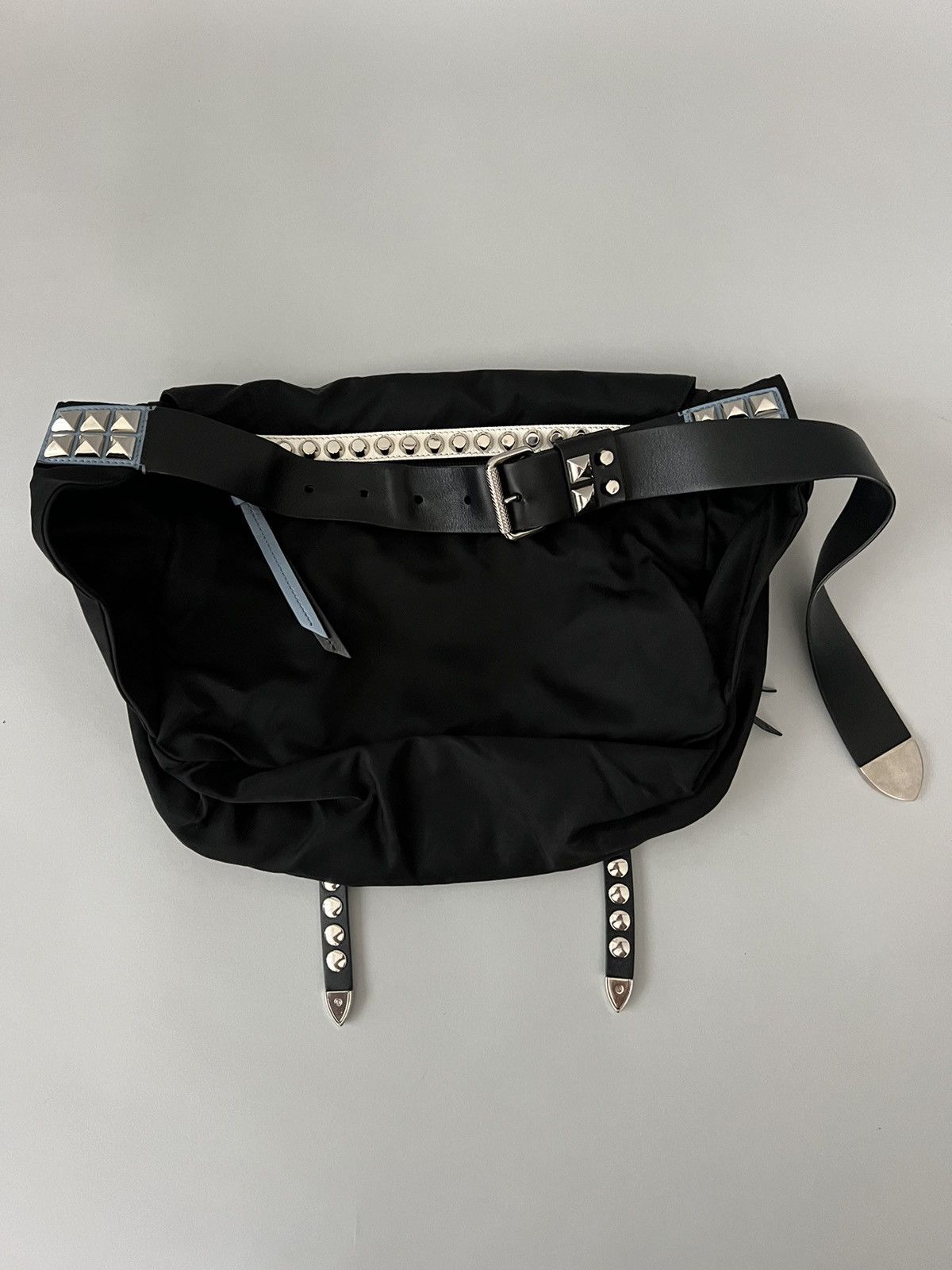 Prada Prada Nylon Vela Studded Belt Bag Size ONE SIZE - 6 Thumbnail