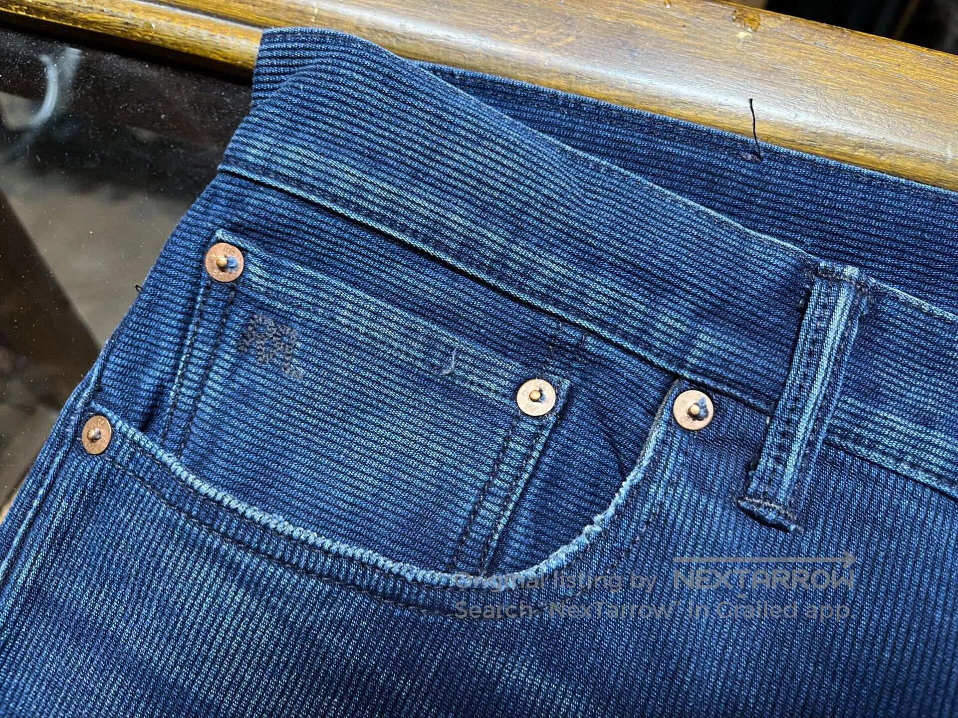 RRL Ralph Lauren rrl water washed casual pants by polo. Size US 32 / EU 48 - 4 Thumbnail