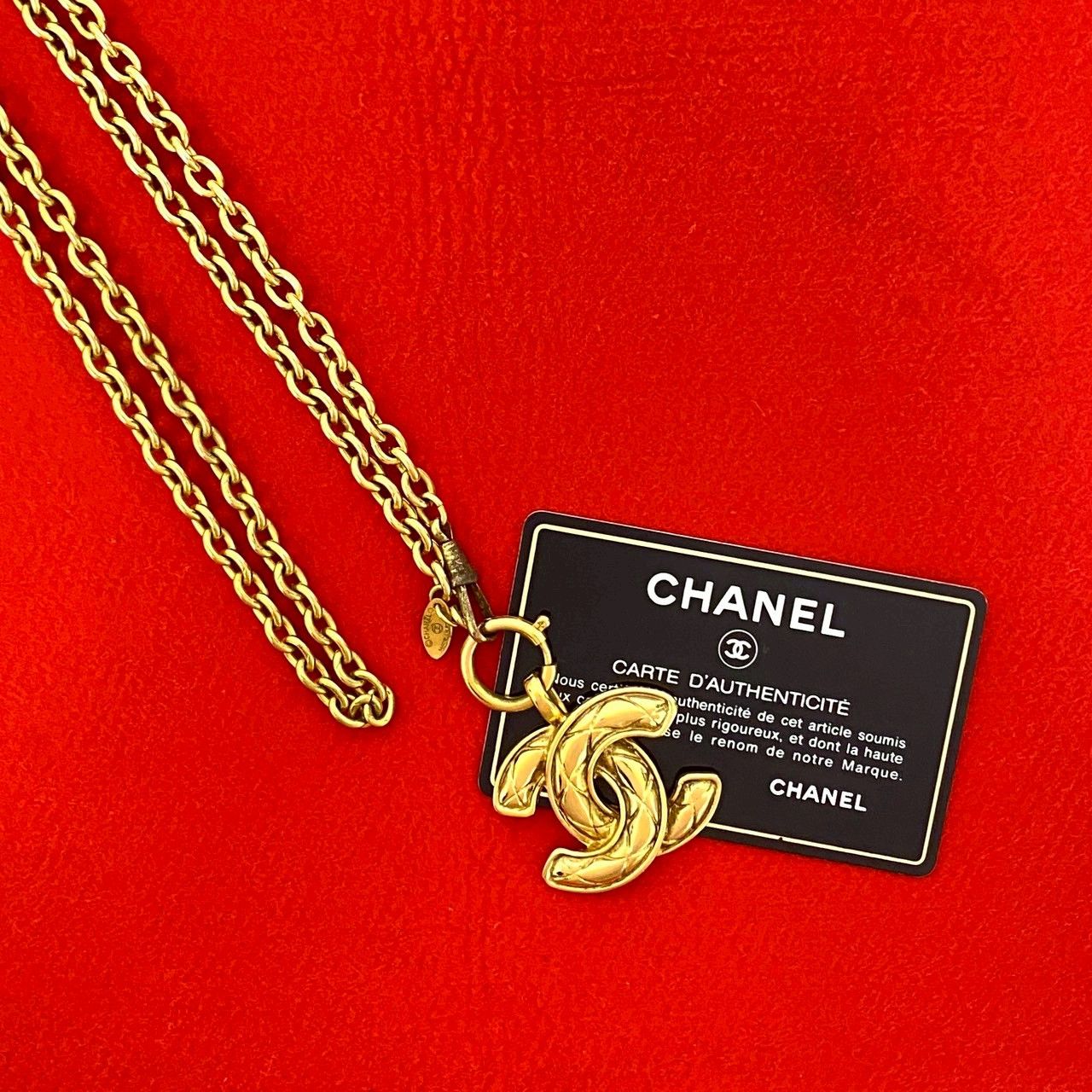 Chanel Chanel Chanel Coco Mark Necklace Metal Necklace DUTY FREE for USA Size ONE SIZE - 1 Thumbnail