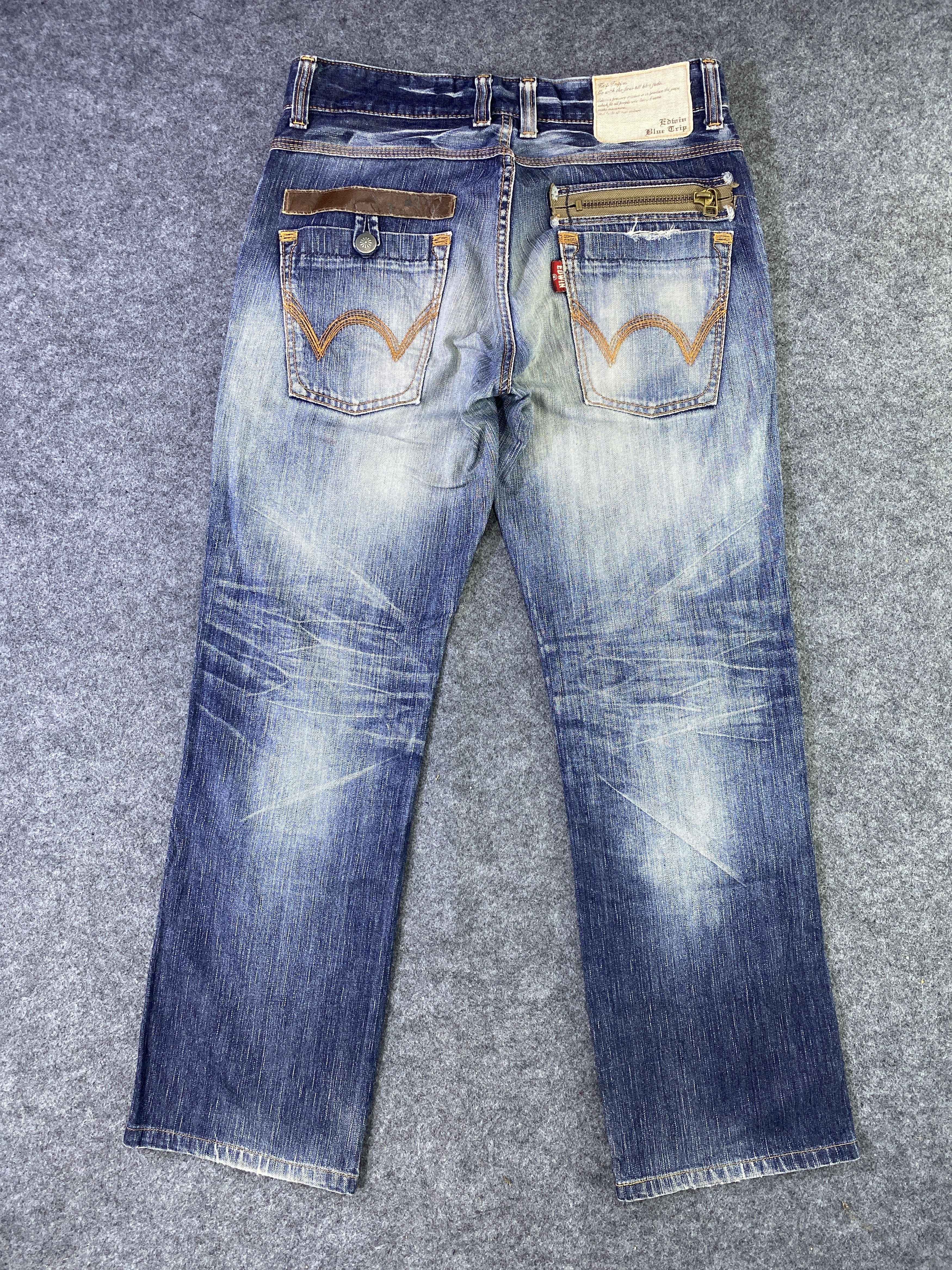 Edwin Edwin Blue Trip Wash Denim - J960 Size US 34 / EU 50 - 3 Thumbnail