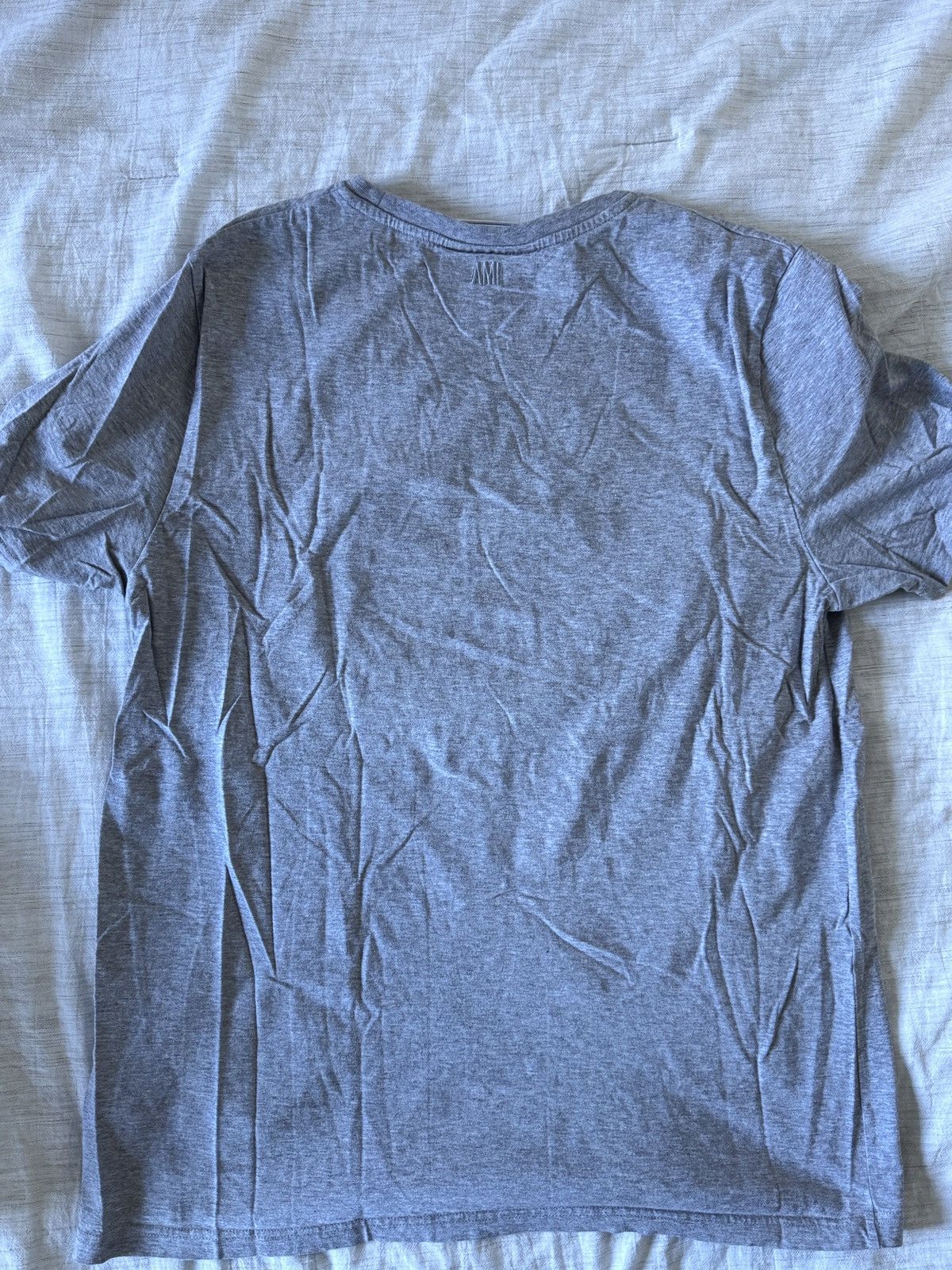 AMI Ami Gray Chest Pocket Tee Size US S / EU 44-46 / 1 - 4 Thumbnail
