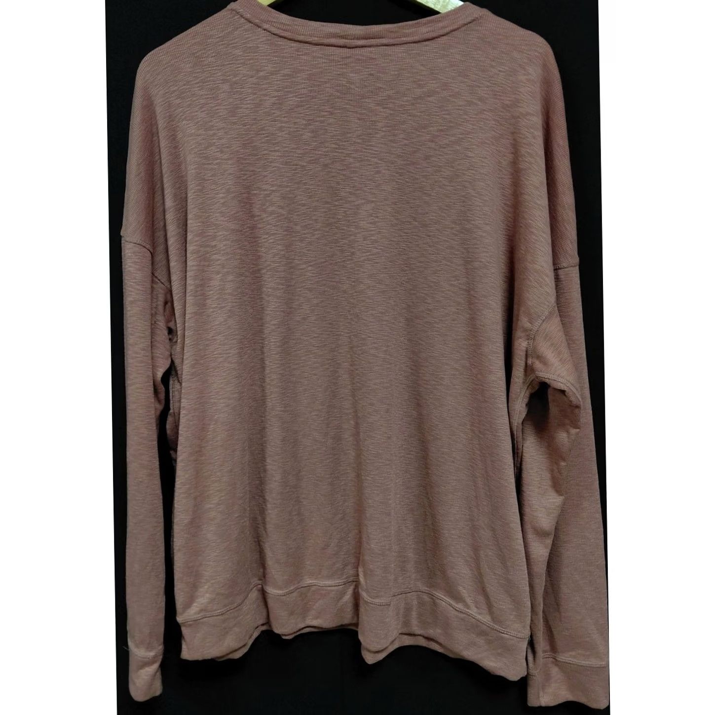 Vuori Vuori Long Sleeve Top Knit Brown Solid Women XL Size XL / US 12-14 / IT 48-50 - 2 Thumbnail