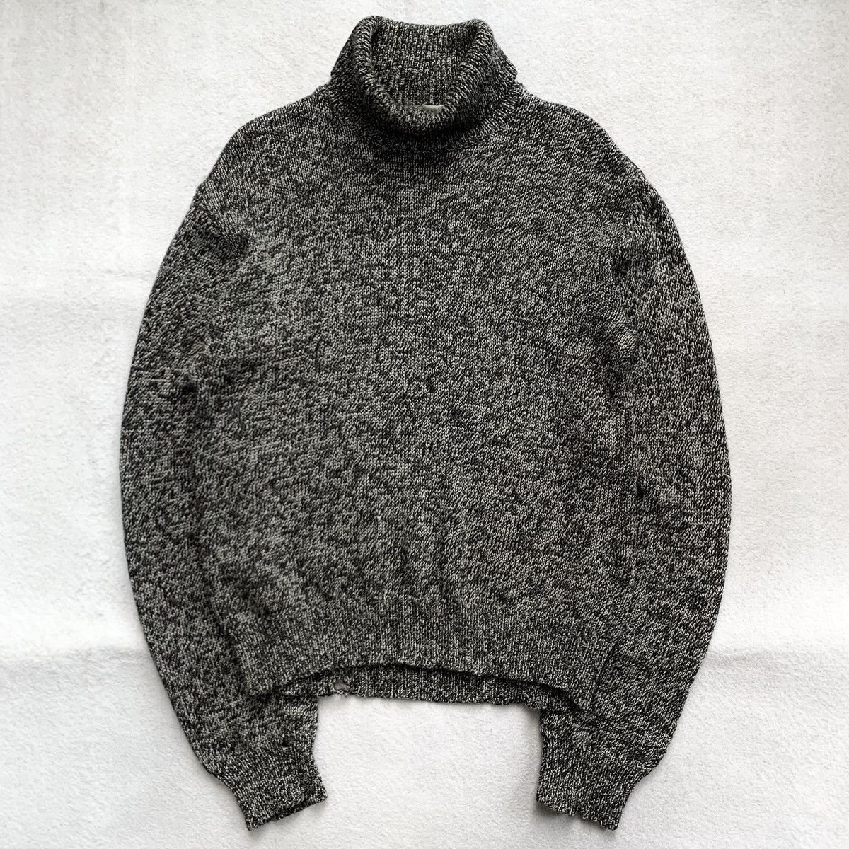 agnes b. Agnes B. Homme Heavyweight Turtleneck Knit Sweater Size US S / EU 44-46 / 1 - 1 Thumbnail