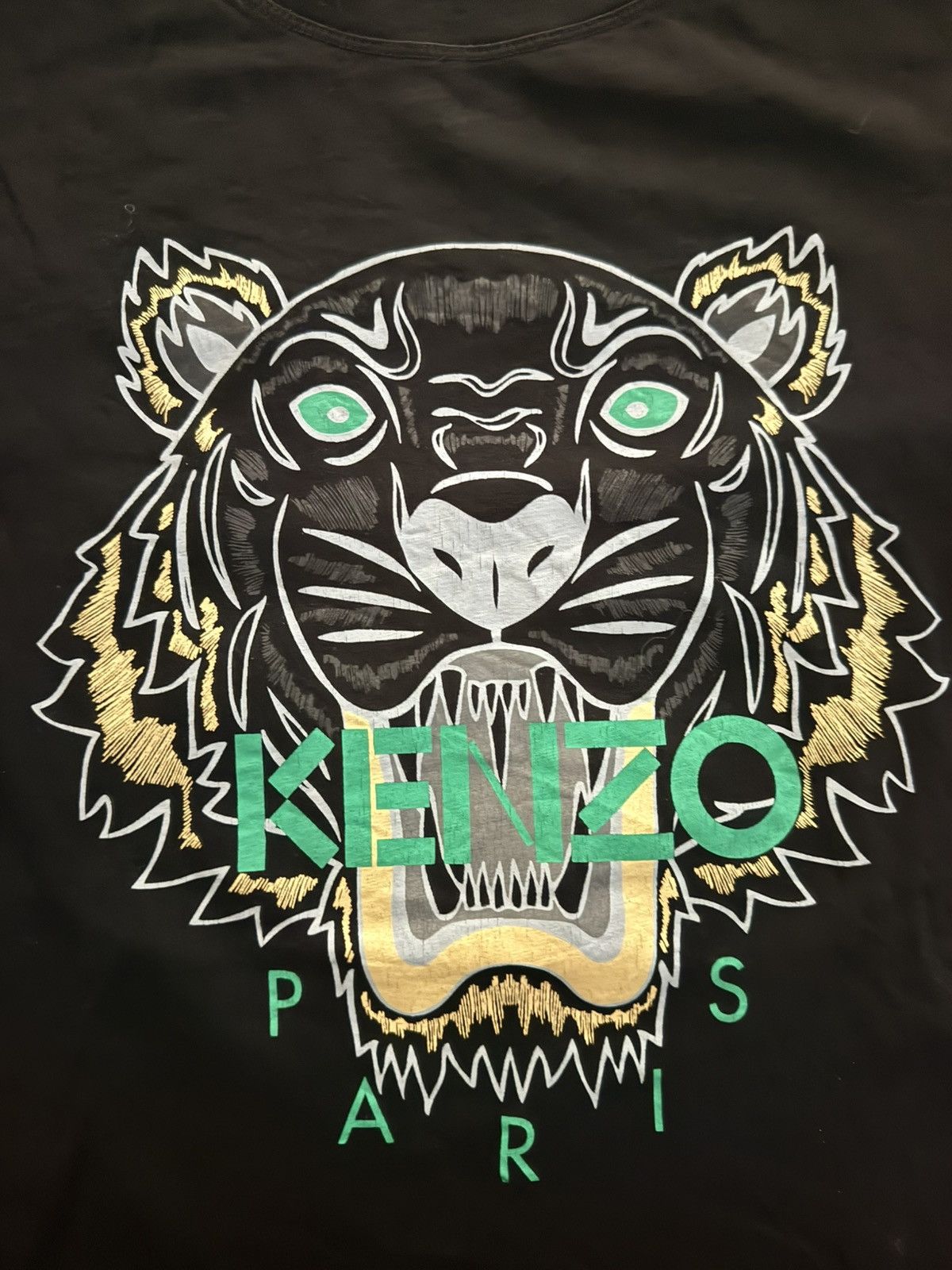 Kenzo Tiger T-Shirt Size S / US 4 / IT 40 - 3 Thumbnail