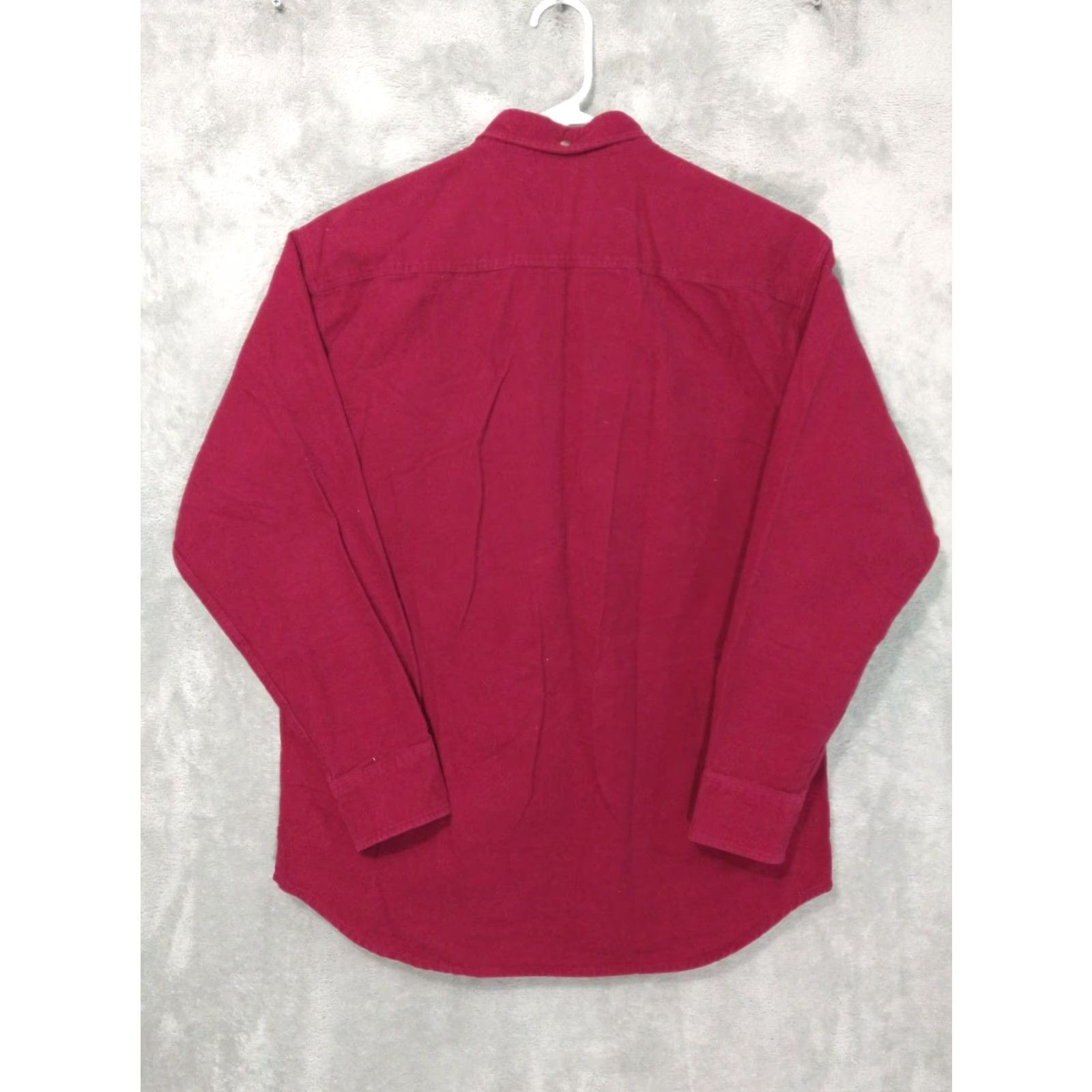 Vintage Cabela's Shirt Mens M Red Chamois Long Sleeve Button-Up Cotton Outdoor Casual Workwear Size US M / EU 48-50 / 2 - 2 Thumbnail