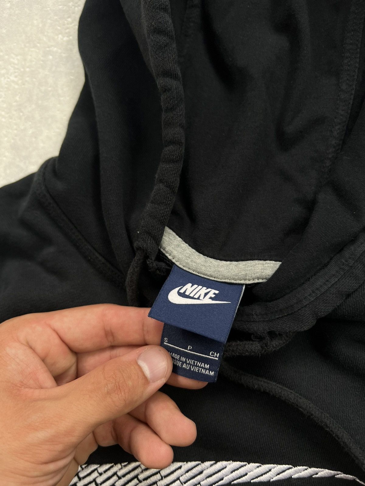 Nike 00’s NIKE BIG CENTR SWOOSH LOGO Y2K HOODIE RARE Size US S / EU 44-46 / 1 - 6 Thumbnail