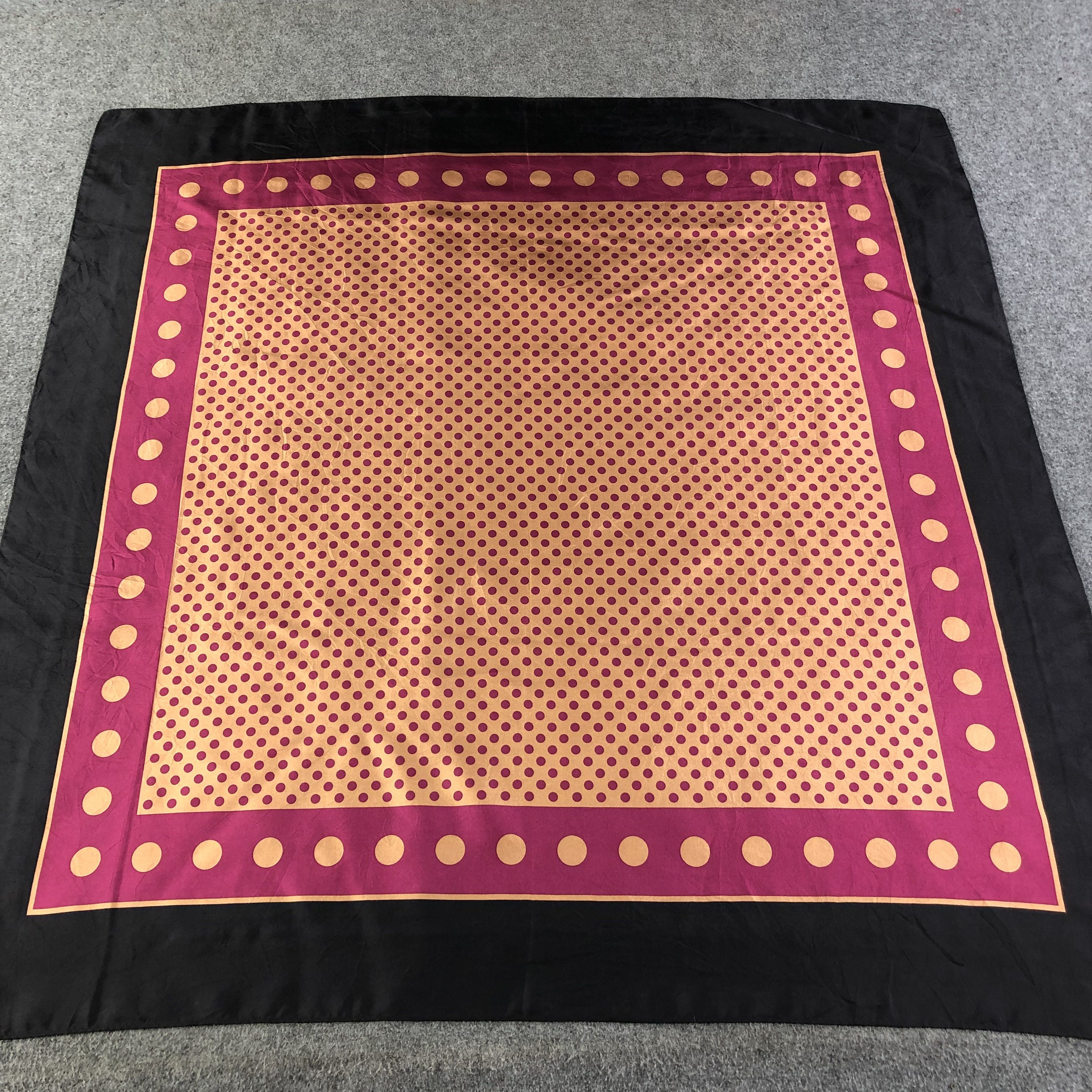 Vintage Crolla Luxury Silk Scarf M557 Size ONE SIZE - 1 Thumbnail