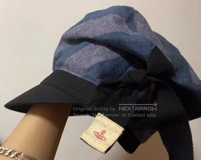 Vivienne Westwood Vivienne Westwood Striped spliced drawstring Saturn logo i Size ONE SIZE - 1 Thumbnail