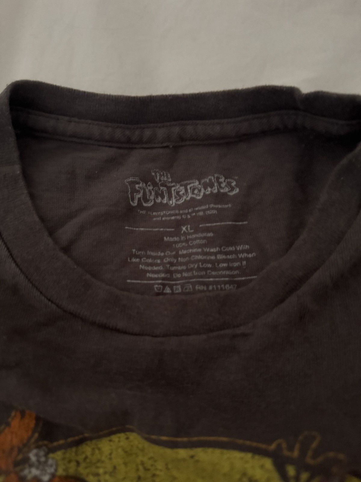 Vintage Vintage Flintstones Graphic T-shirt Size US XL / EU 56 / 4 - 2 Thumbnail