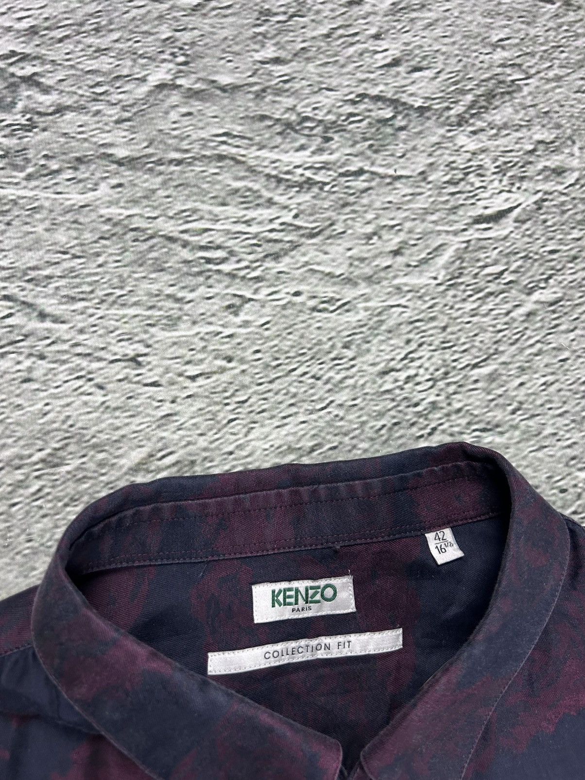 Kenzo Kenzo shirt purple button-up Size US M / EU 48-50 / 2 - 2 Thumbnail